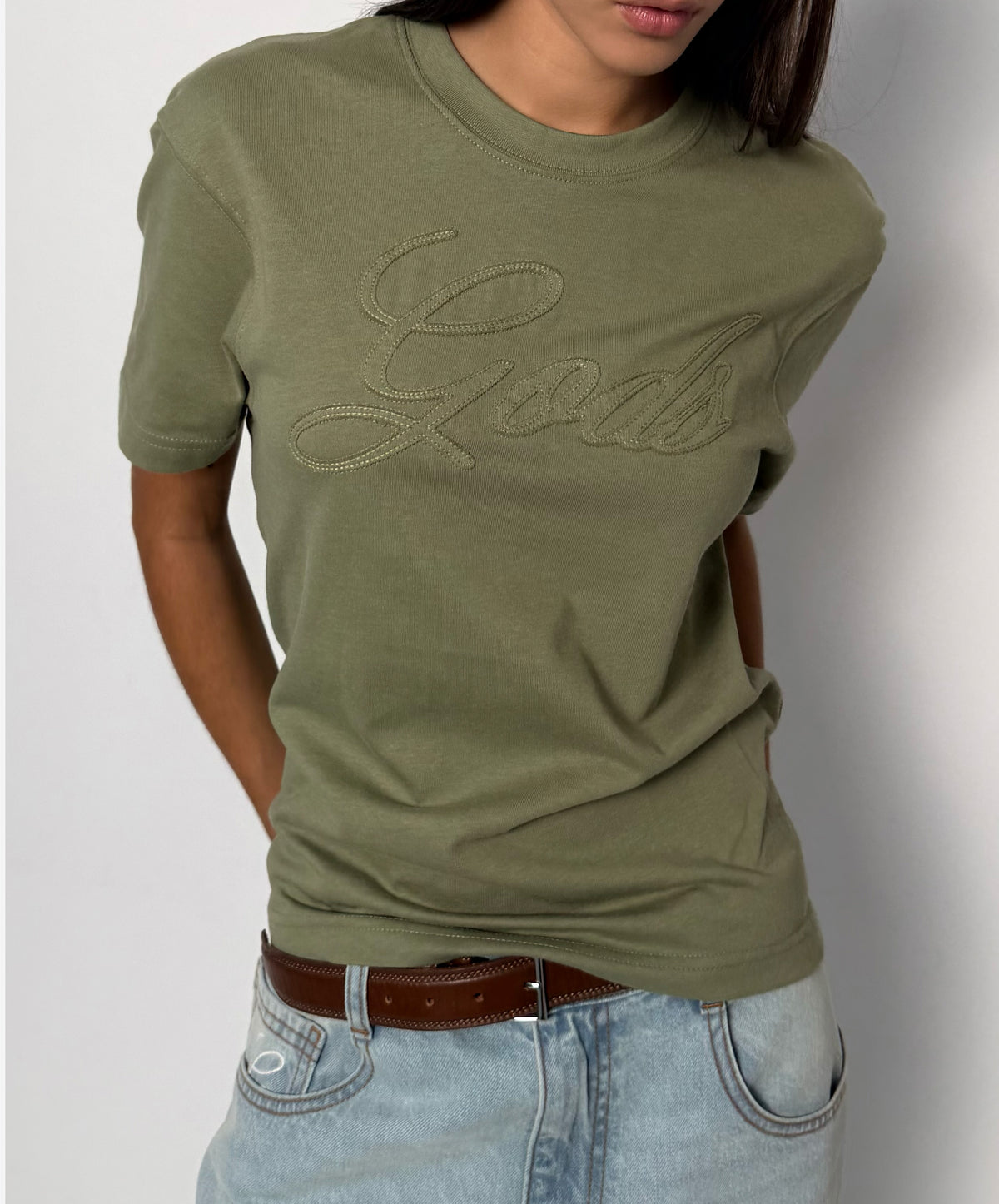 Cut and Sew Tee Green