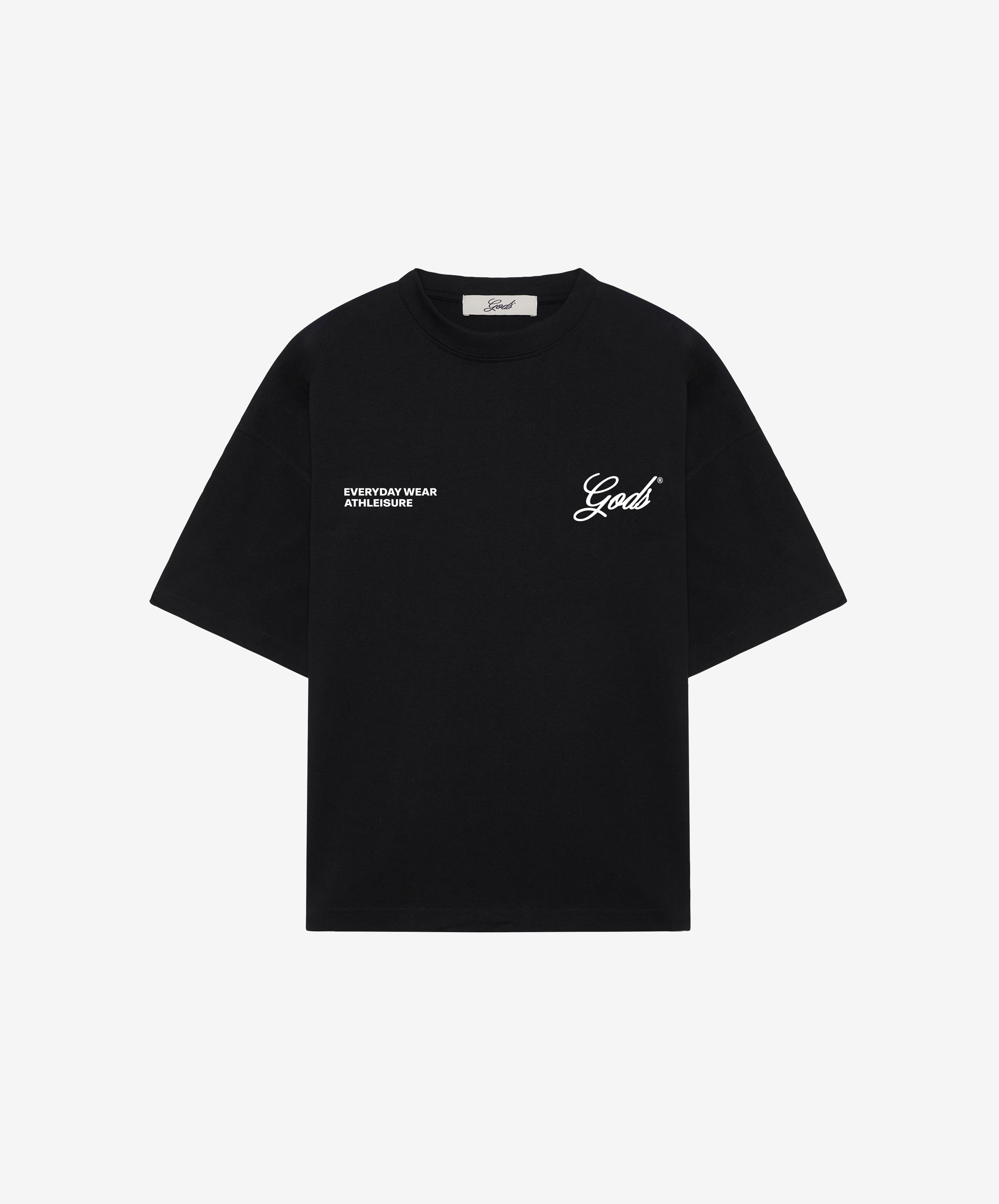 Athleisure Tee Black