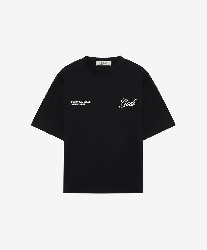 Athleisure Tee Black