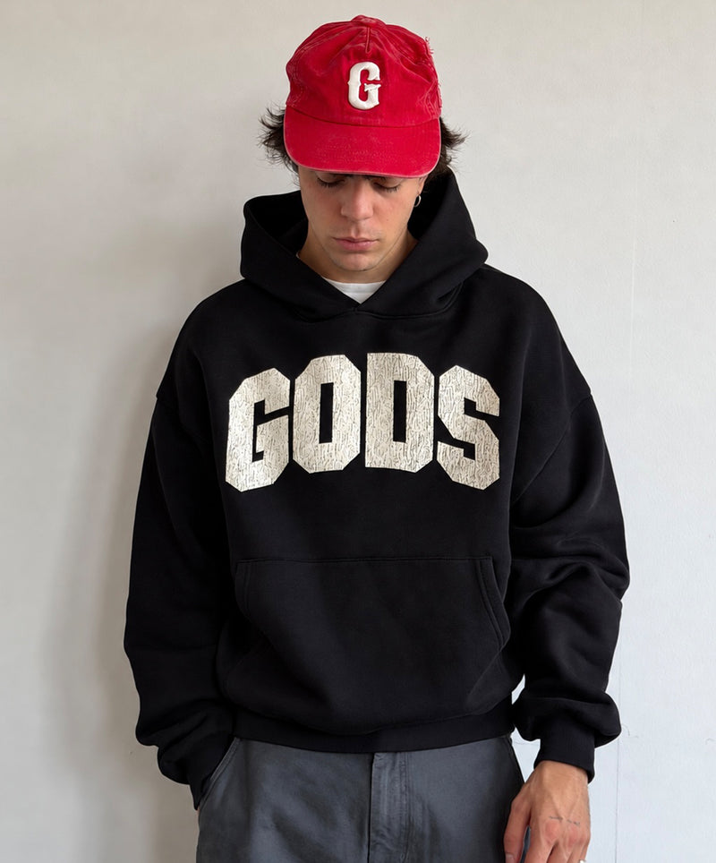 Gods College Hoodie Anthra