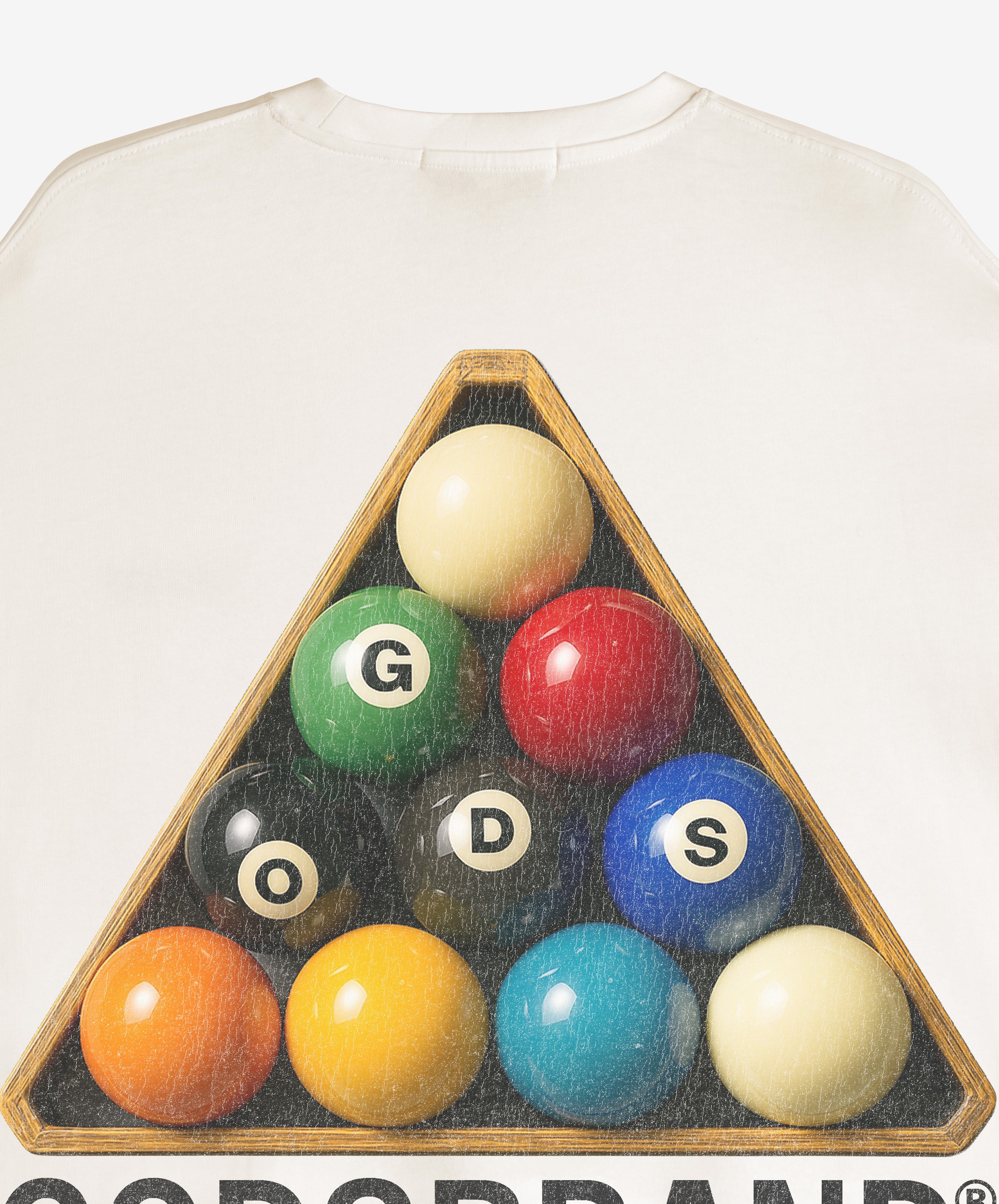 Billiard Tee White
