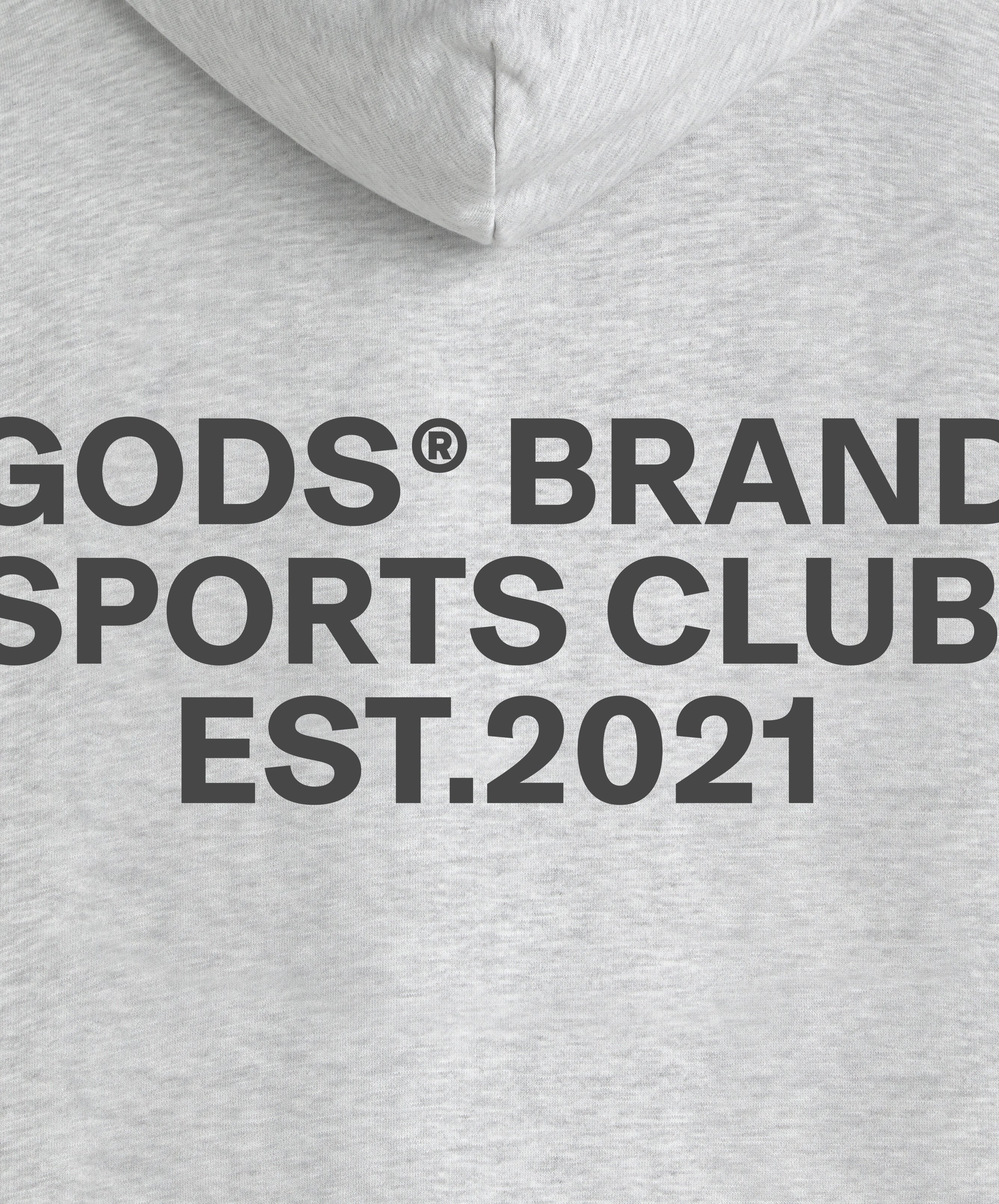 Gods® Brand Sports Club Hoodie Melange