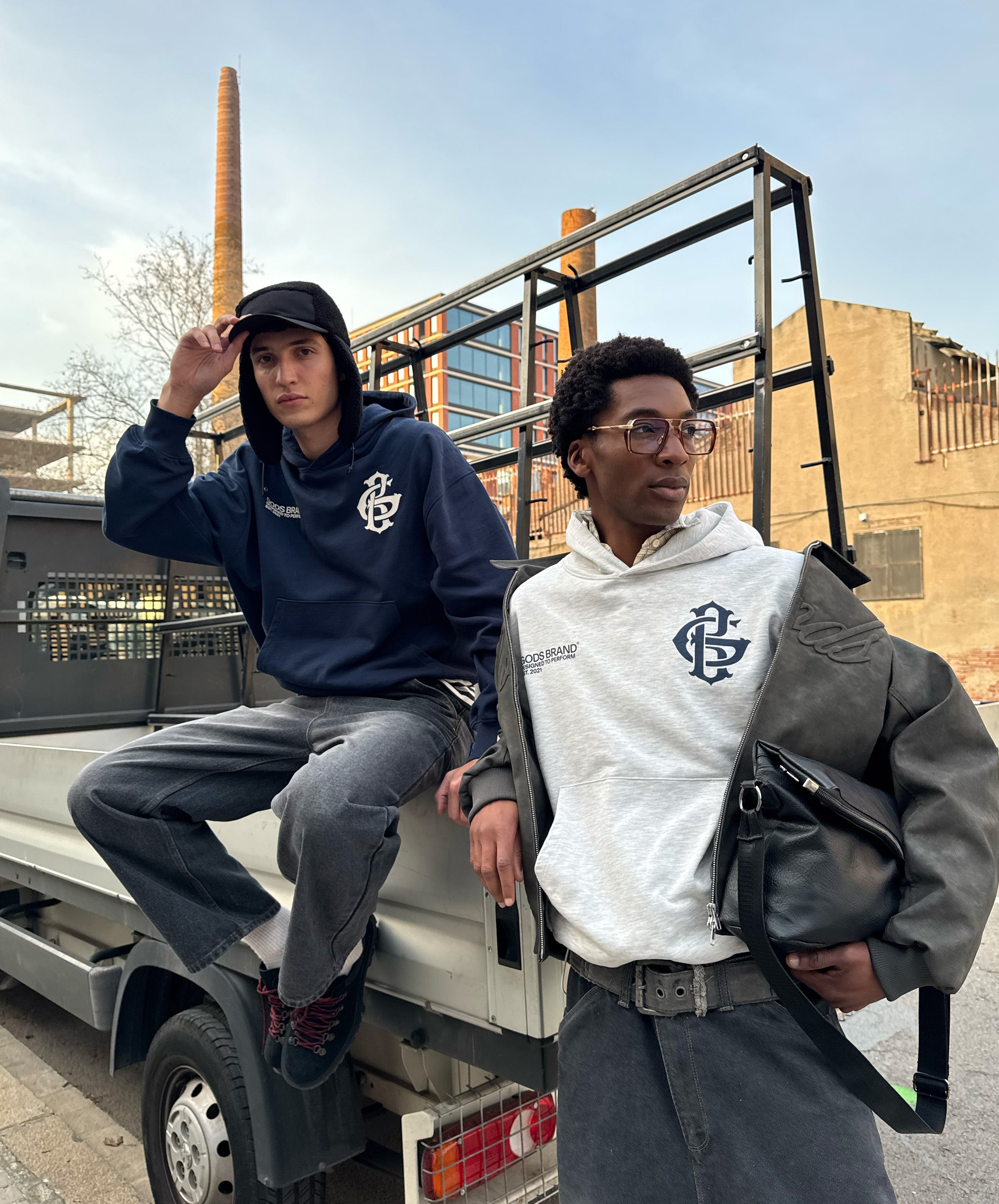 Gods Brand Hoodie Grey