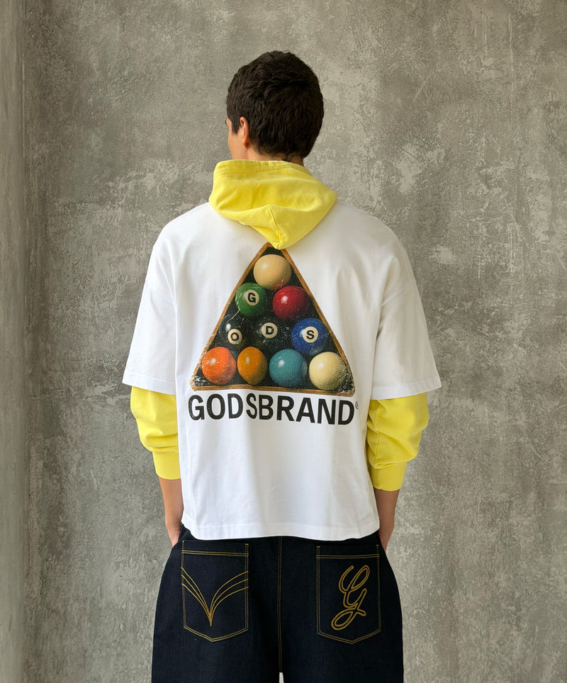 Billiard Tee White
