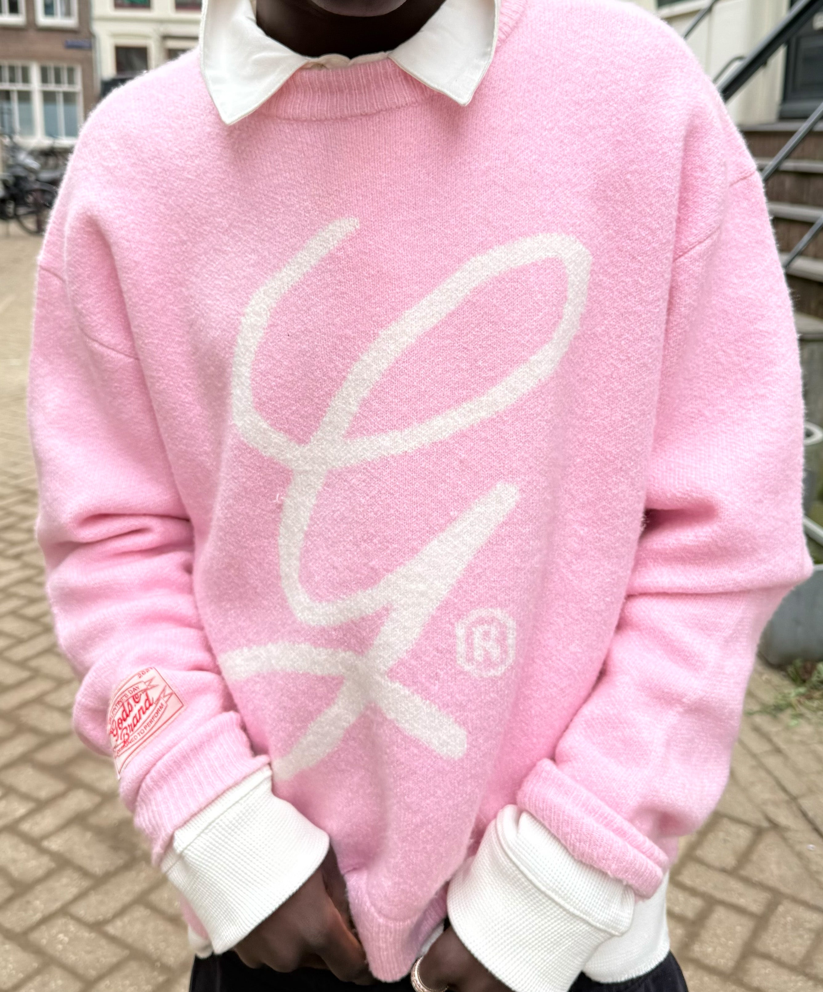 G'S Knitted Sweater Rose