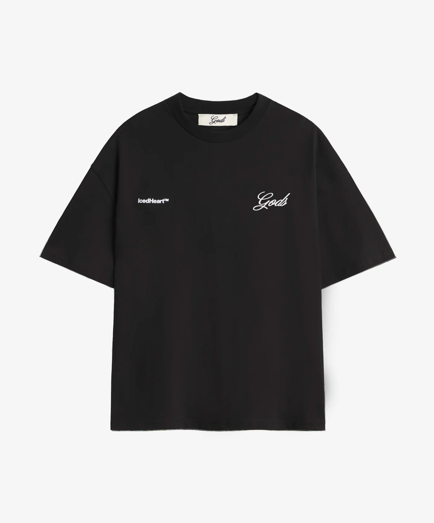 Iced Heart Tee Black