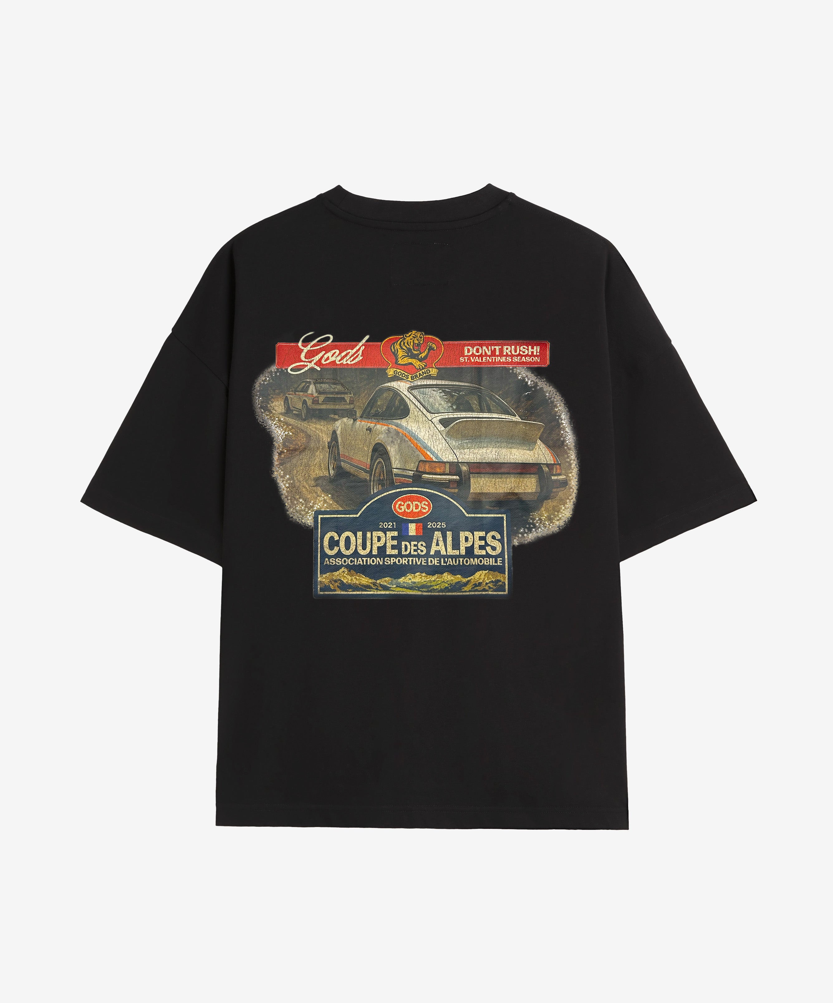 Coupe Des Alpes Tee Dark Grey