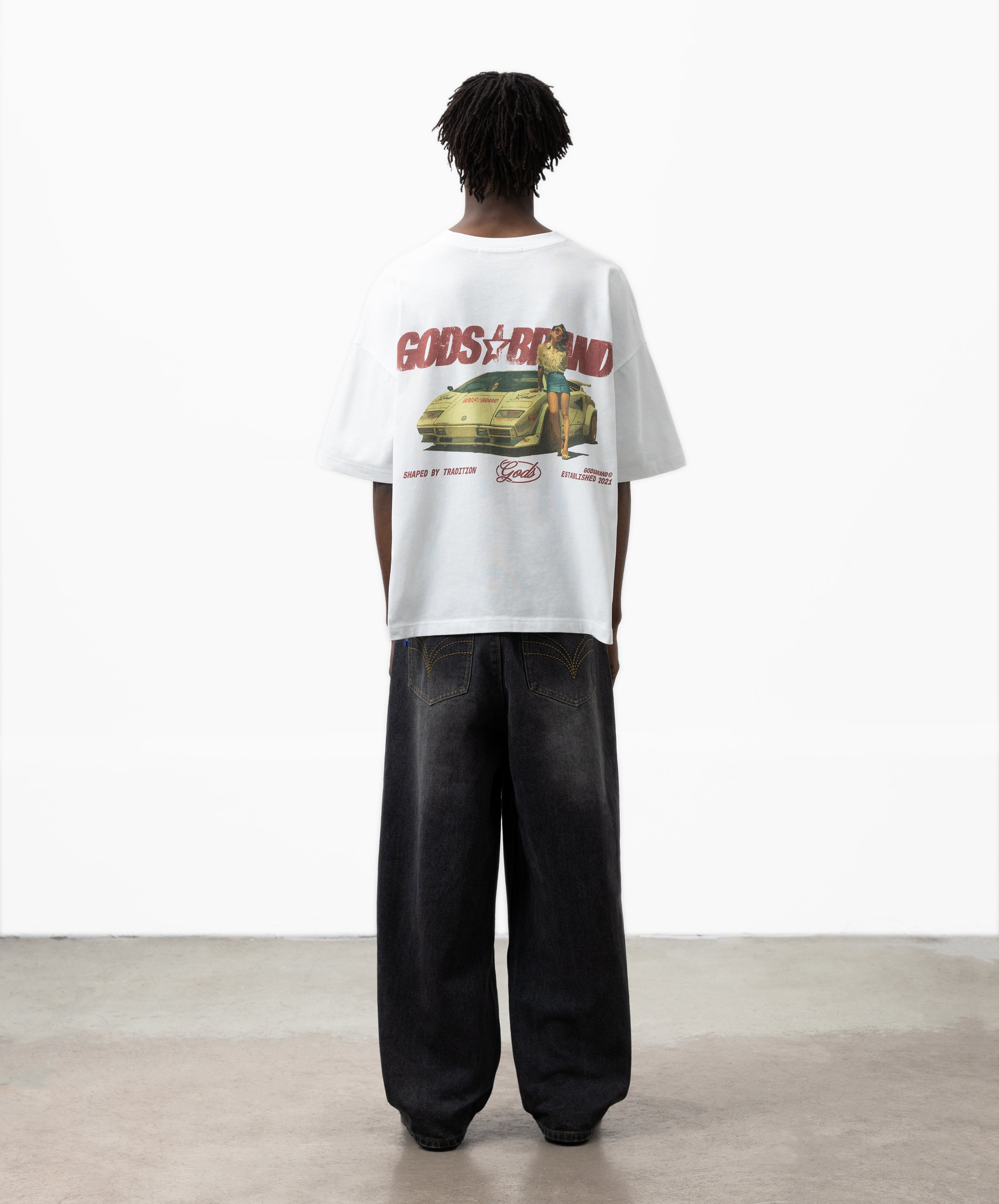 Sportscar Tee White