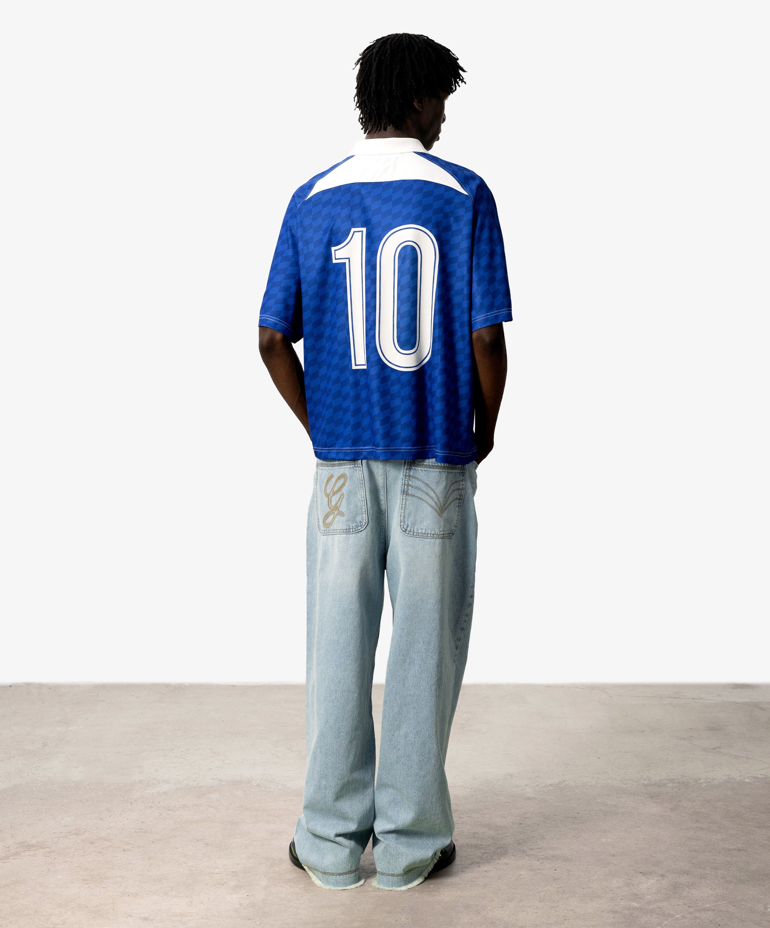 Team Gods 10 Tee Blue