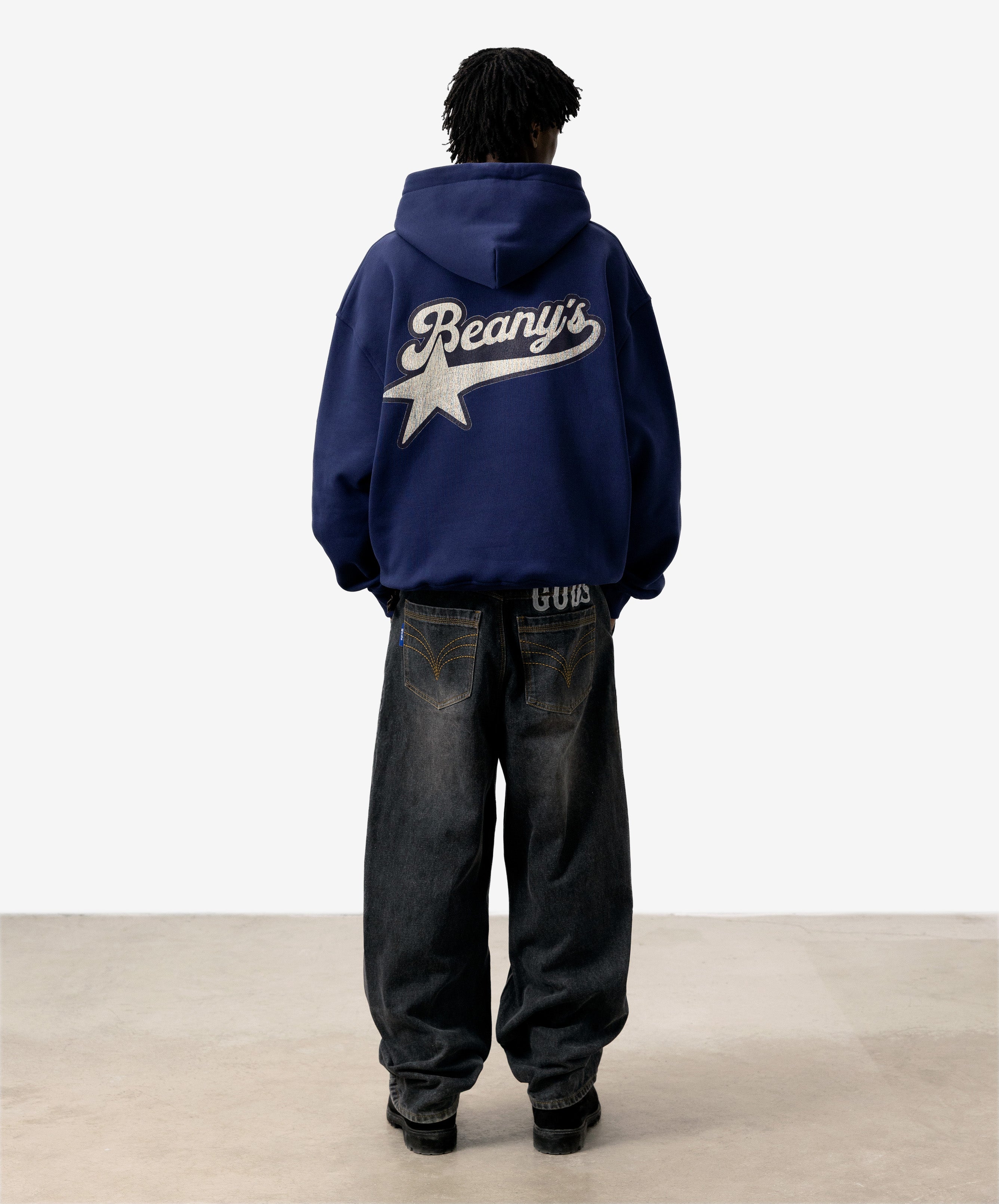 Beany's Hoodie Navy