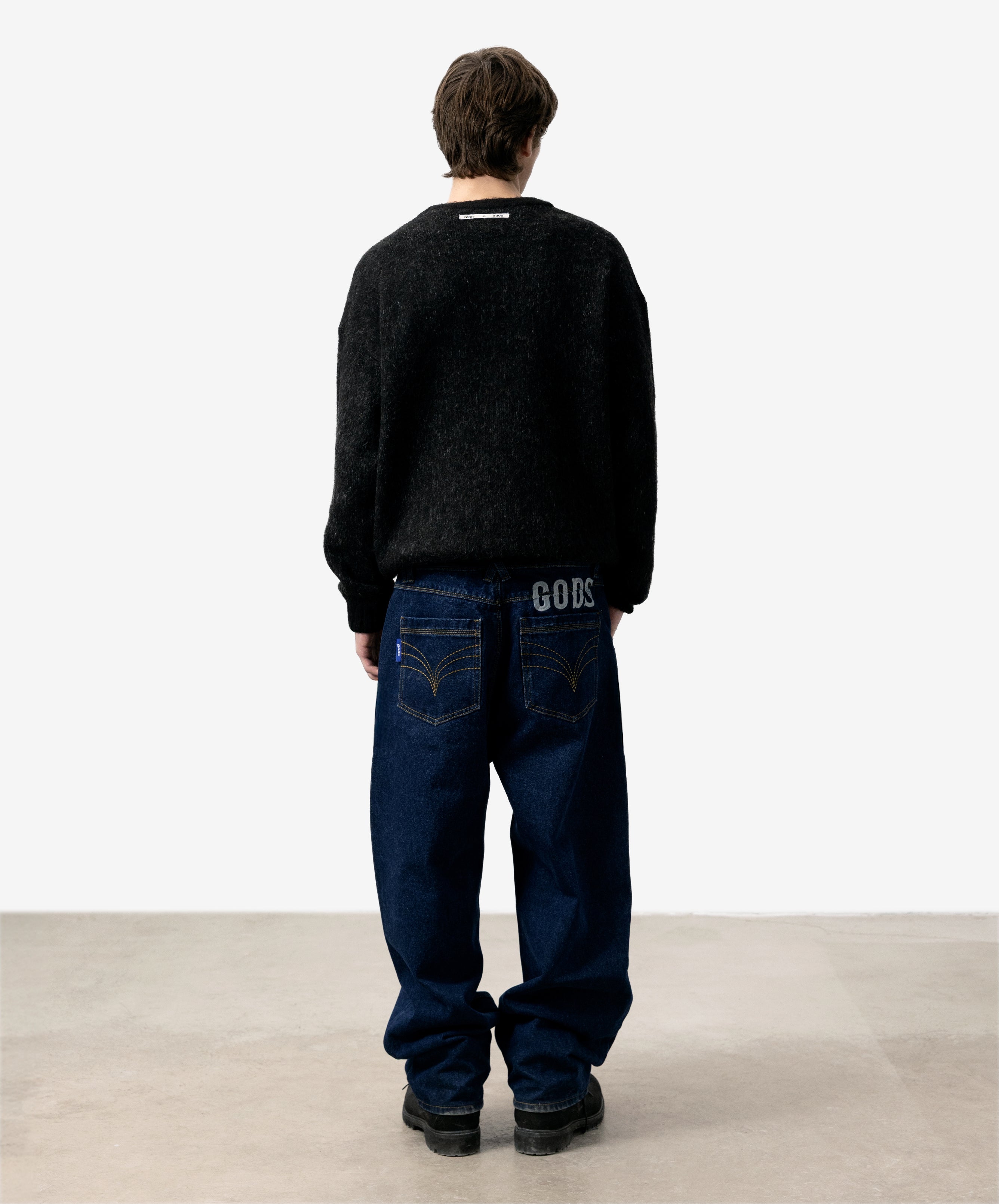 Billiard Knitted Sweater Black