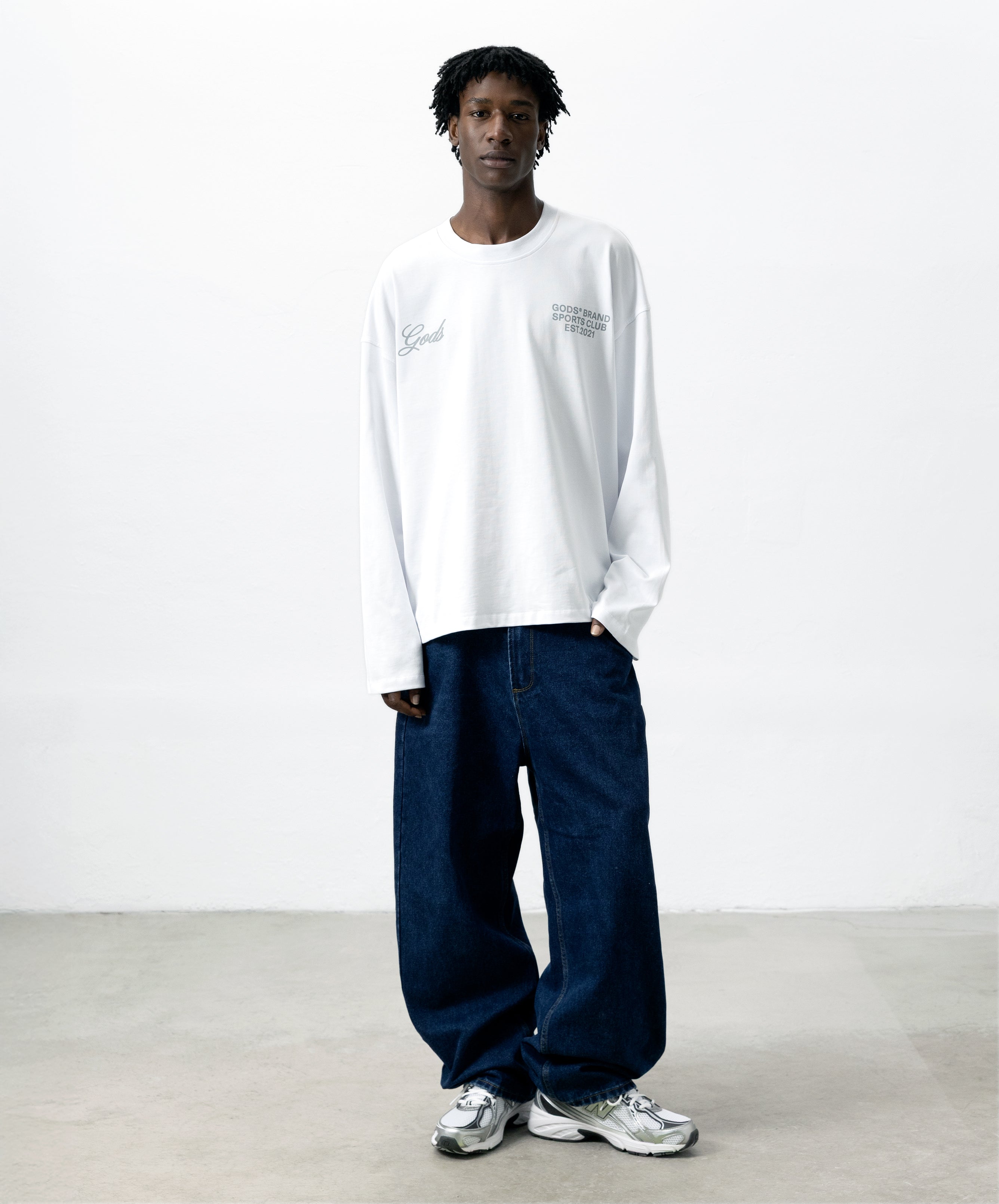 Sports Club Longsleeve White