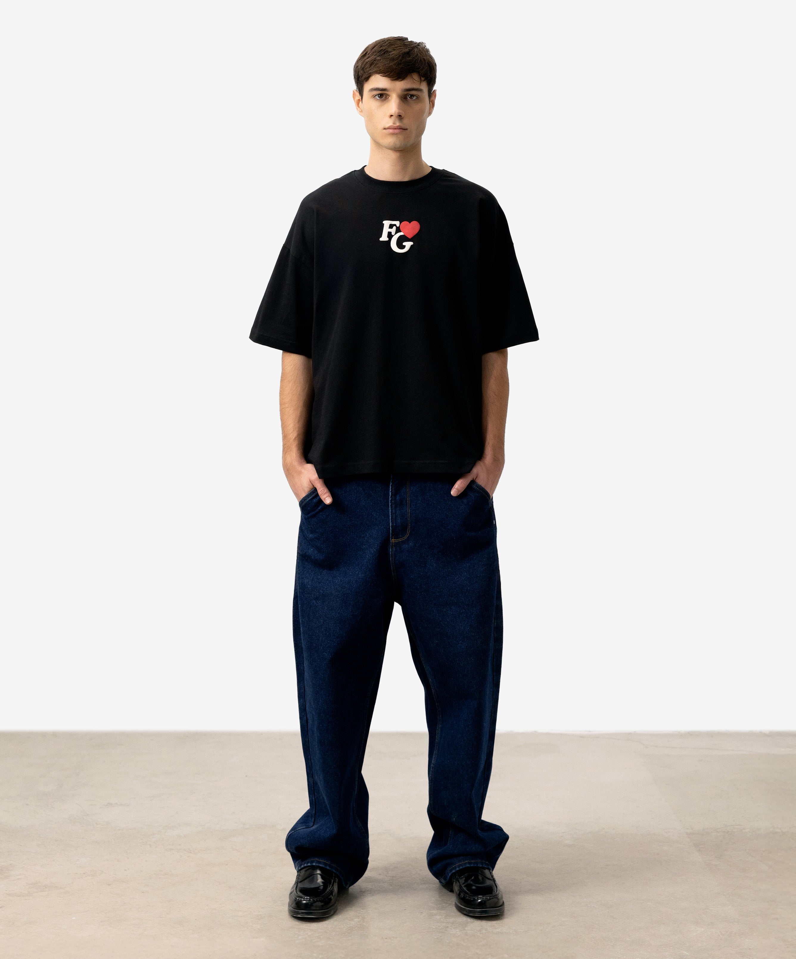 Valentine's Tee Black