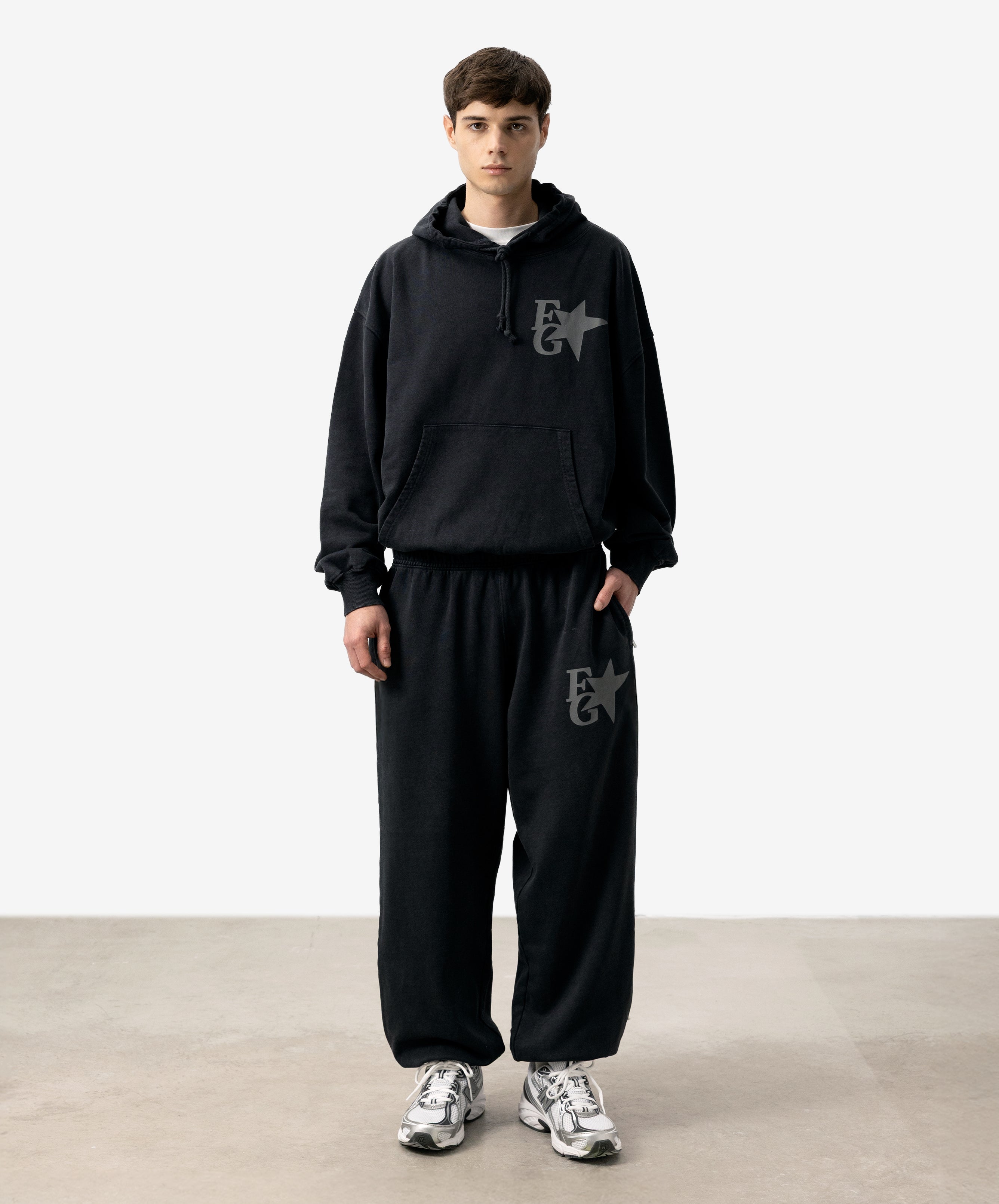 A New Star Hoodie Dark Grey