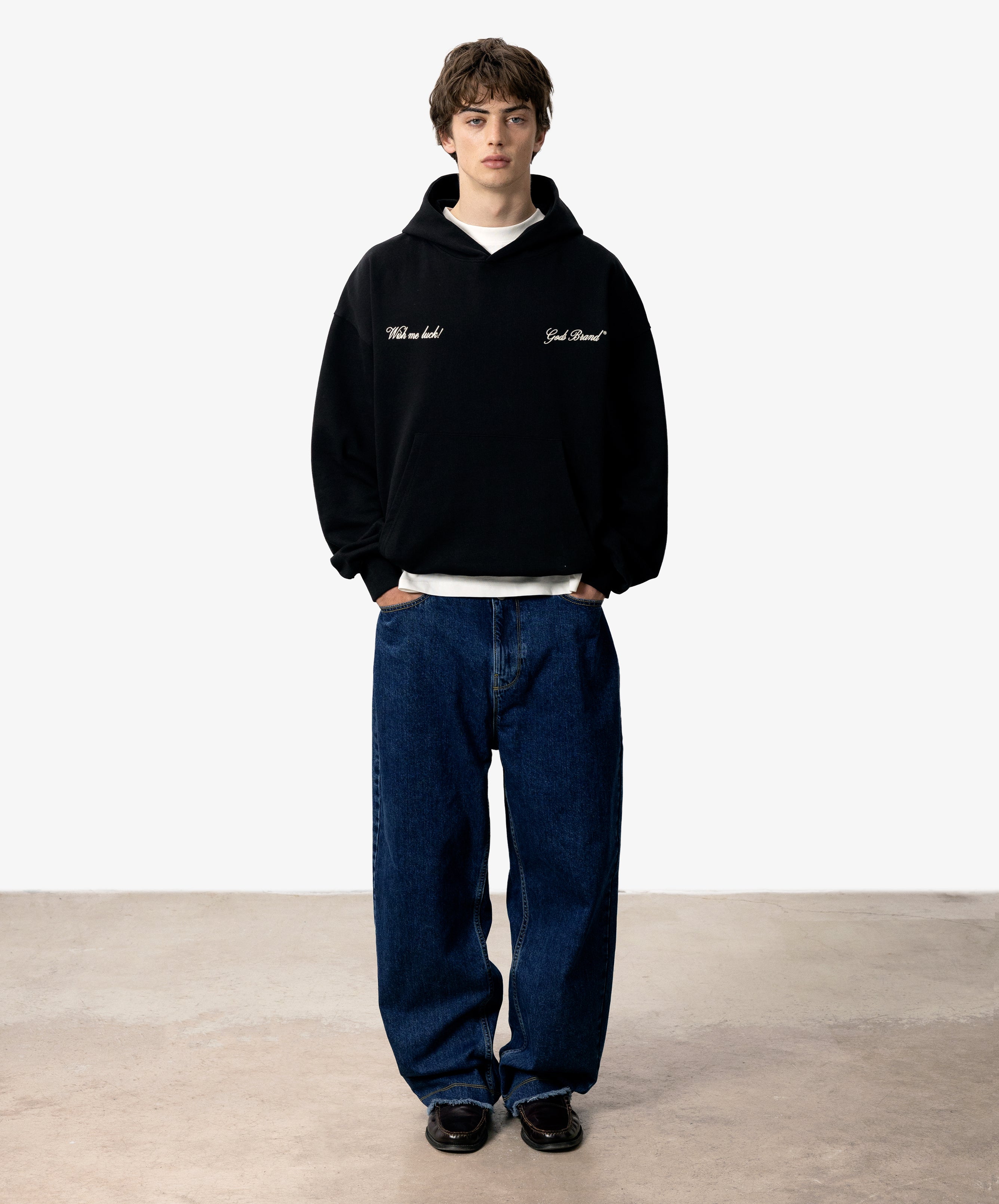 Red Dice Hoodie Black