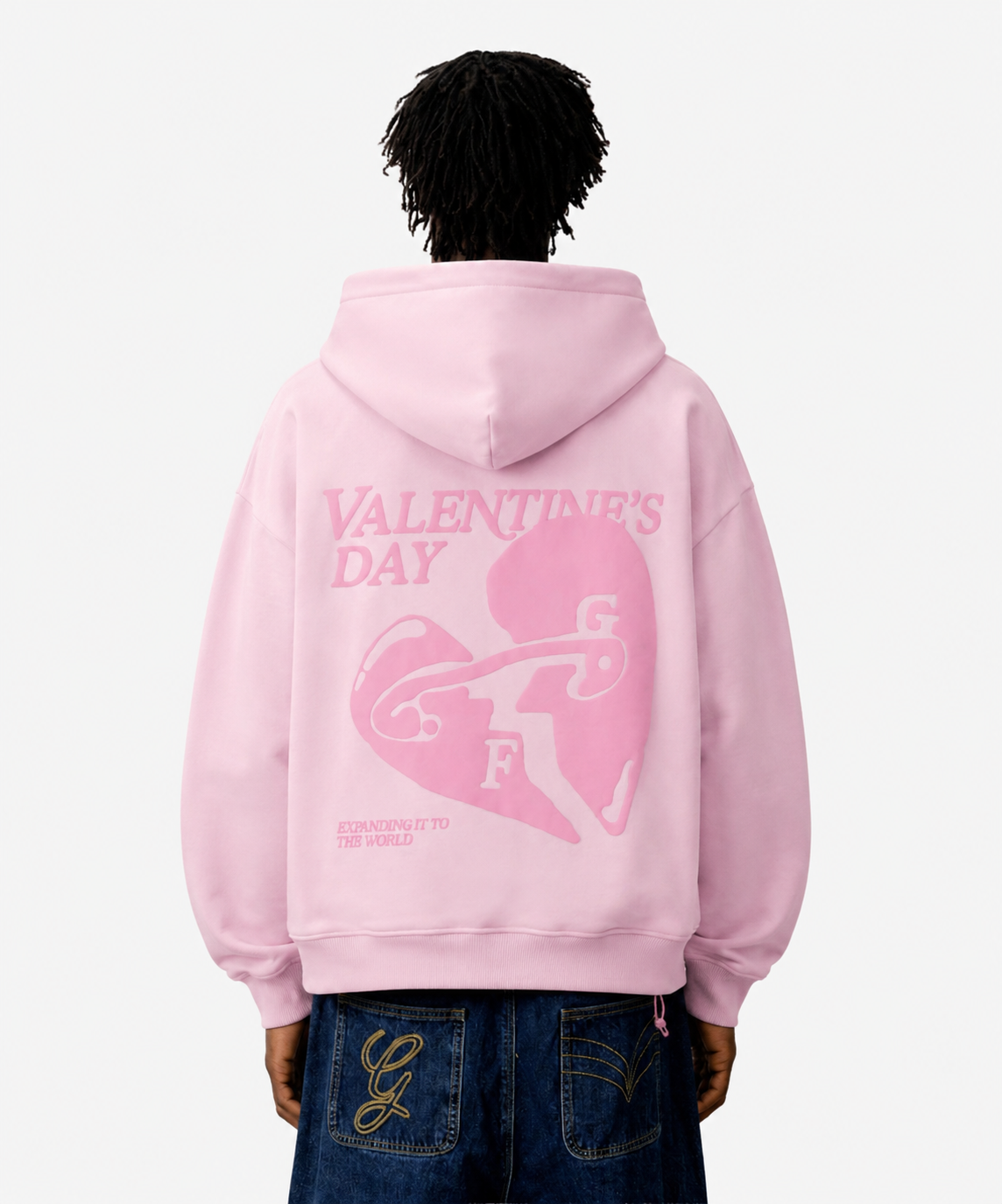 Valentine's Hoodie Rose
