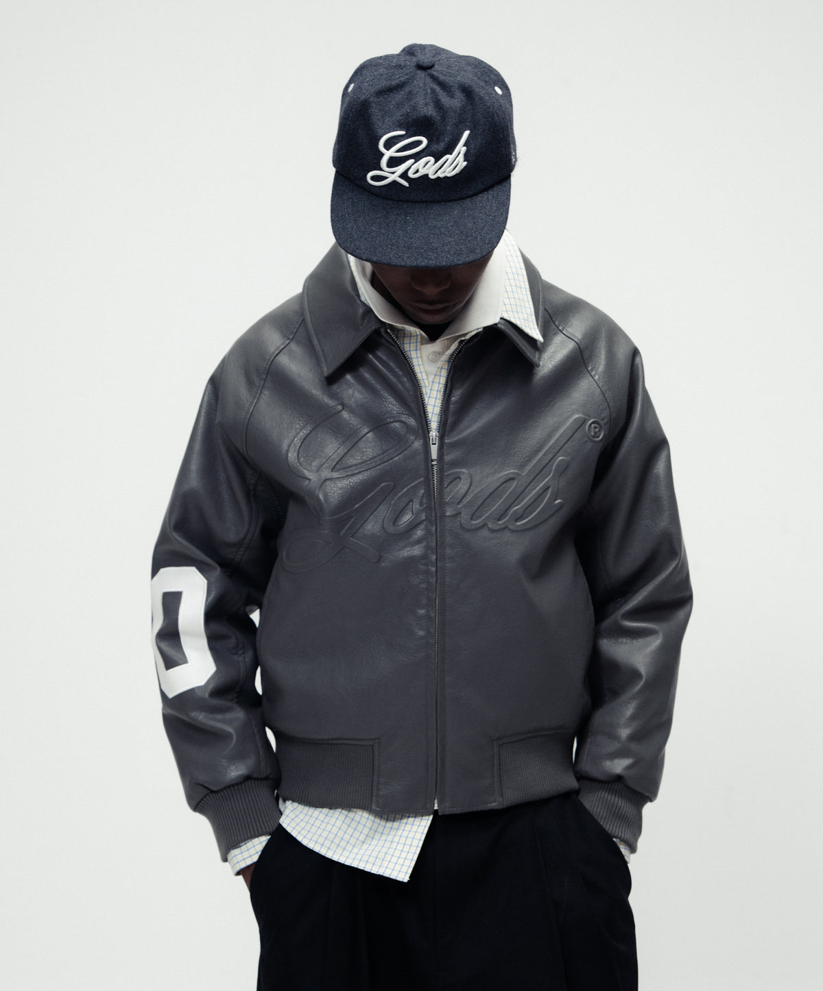 Gods Patch Cap Dark Grey