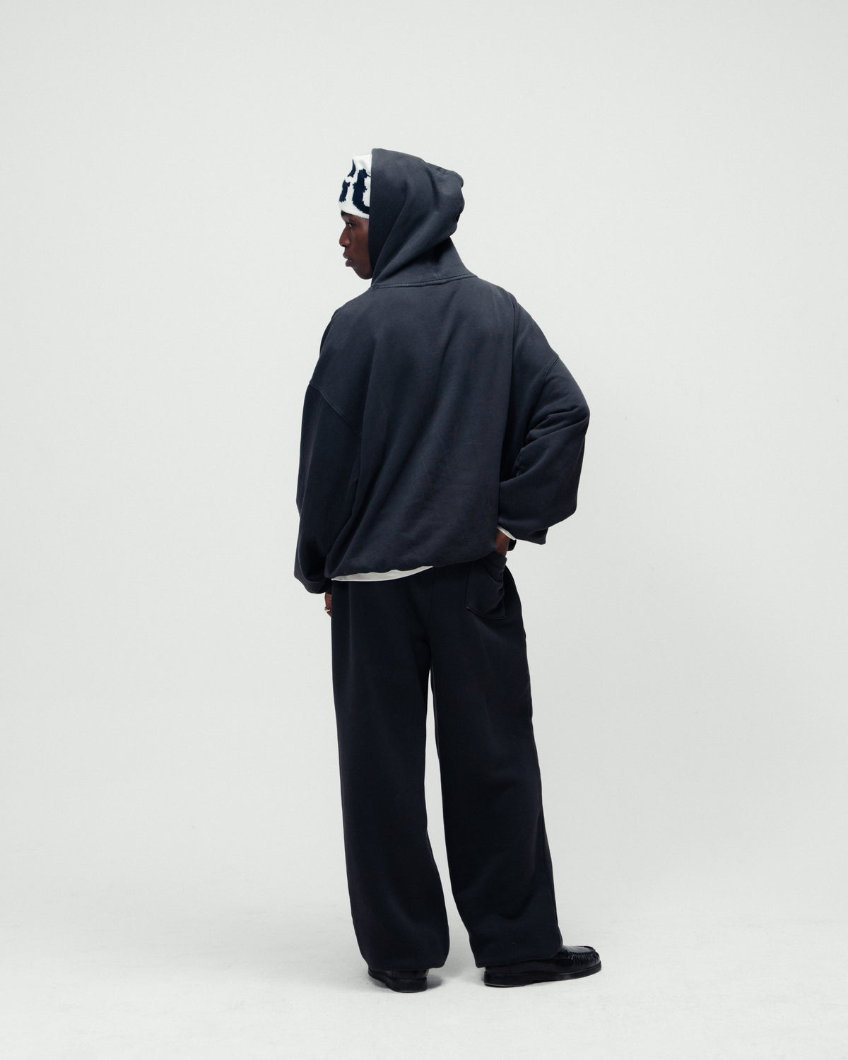 Handwritten Hoodie Dark Grey