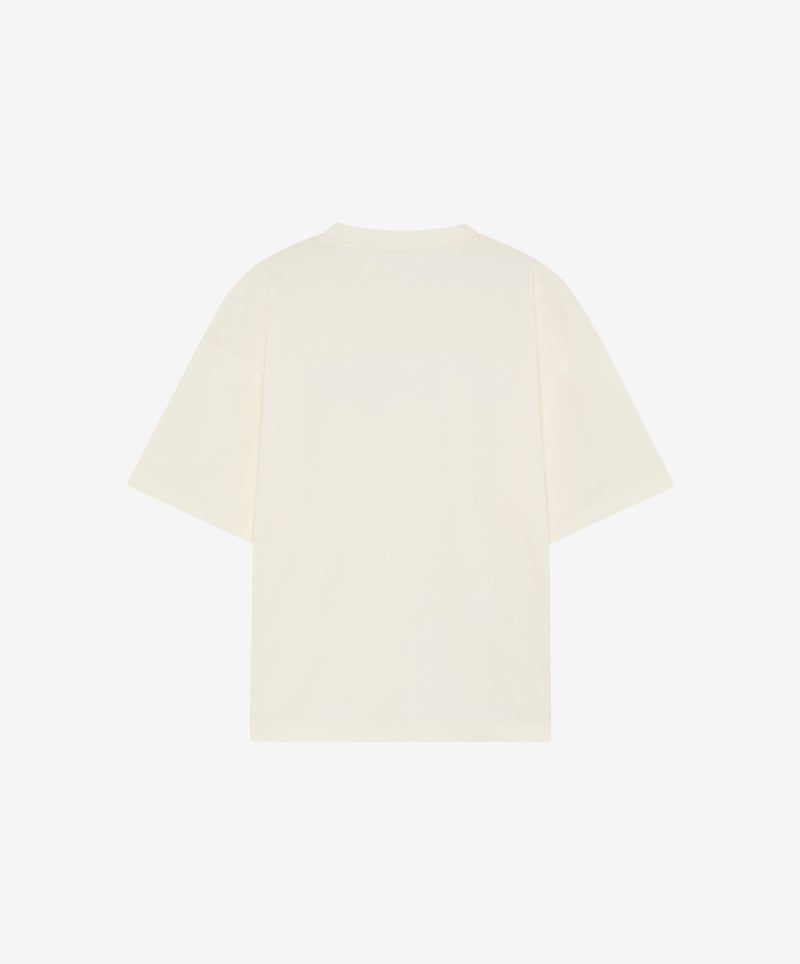 Gods Star Boxy Tee Cream