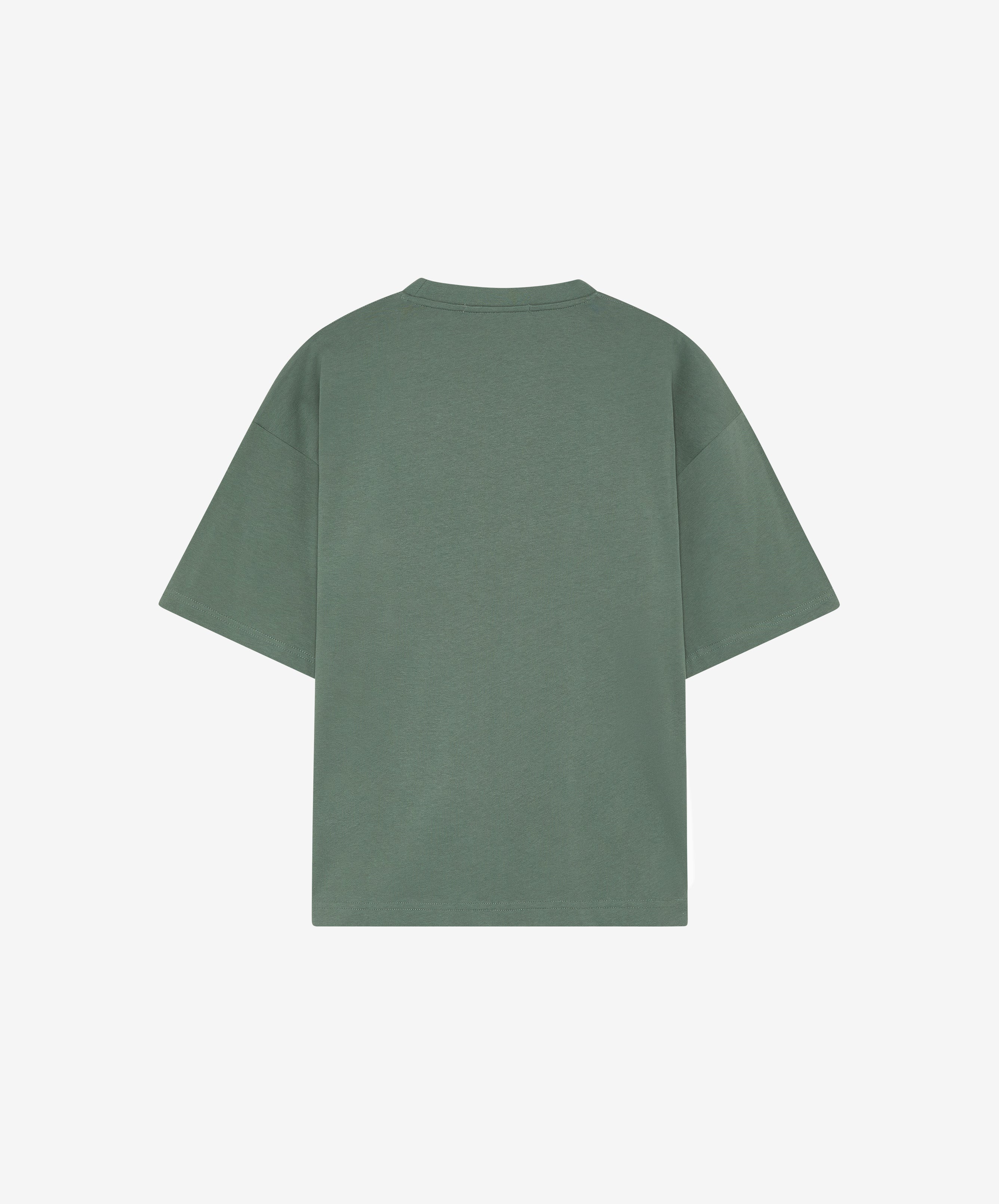 Gods Star Boxy Tee Green