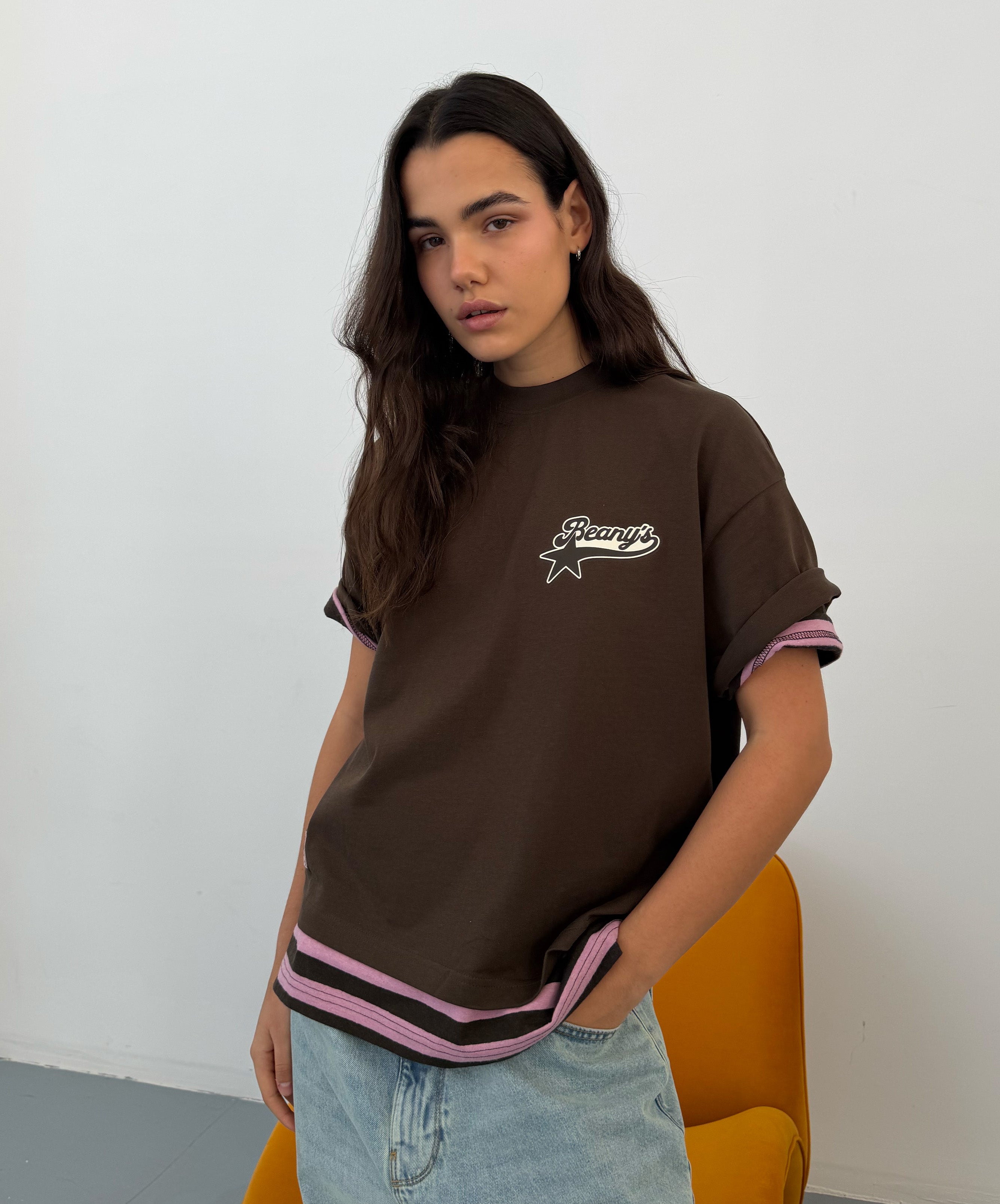 Beany's Tee Brown