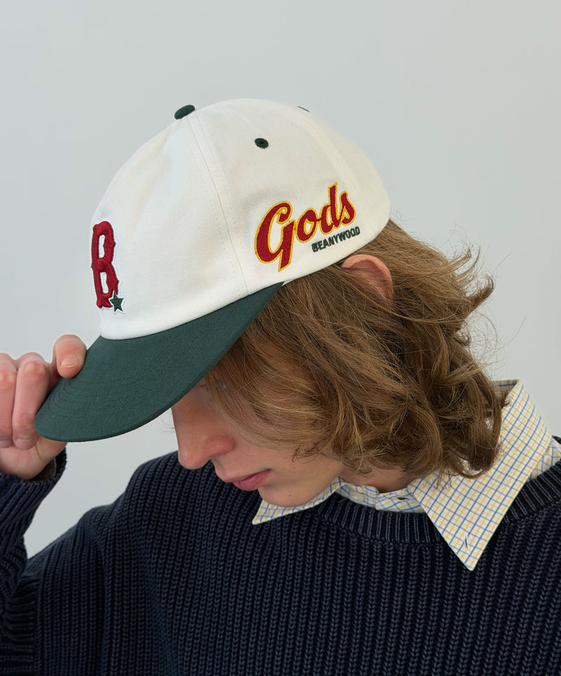 Beany's Cap White-Green