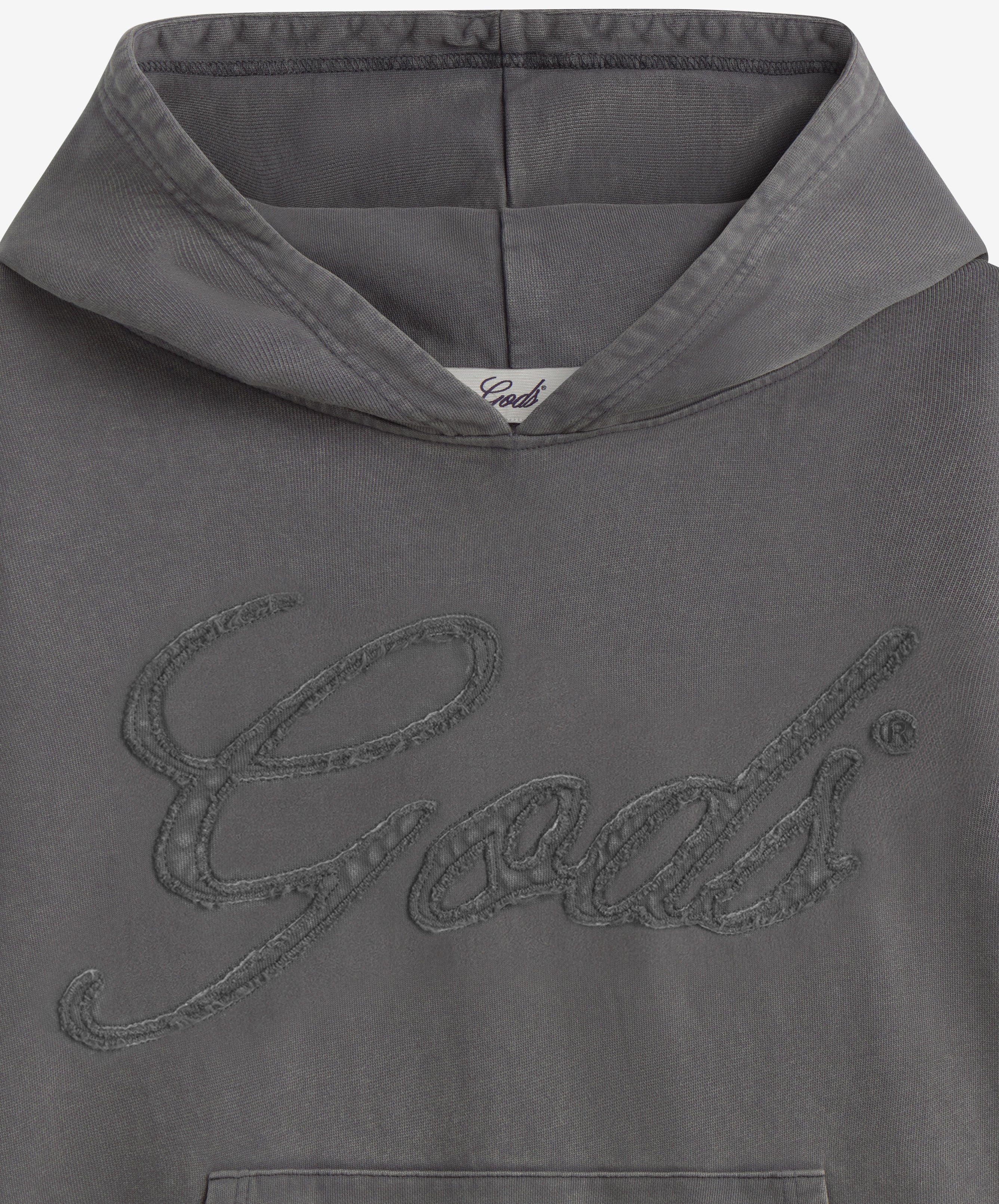 Gods Hoodie Dark Grey