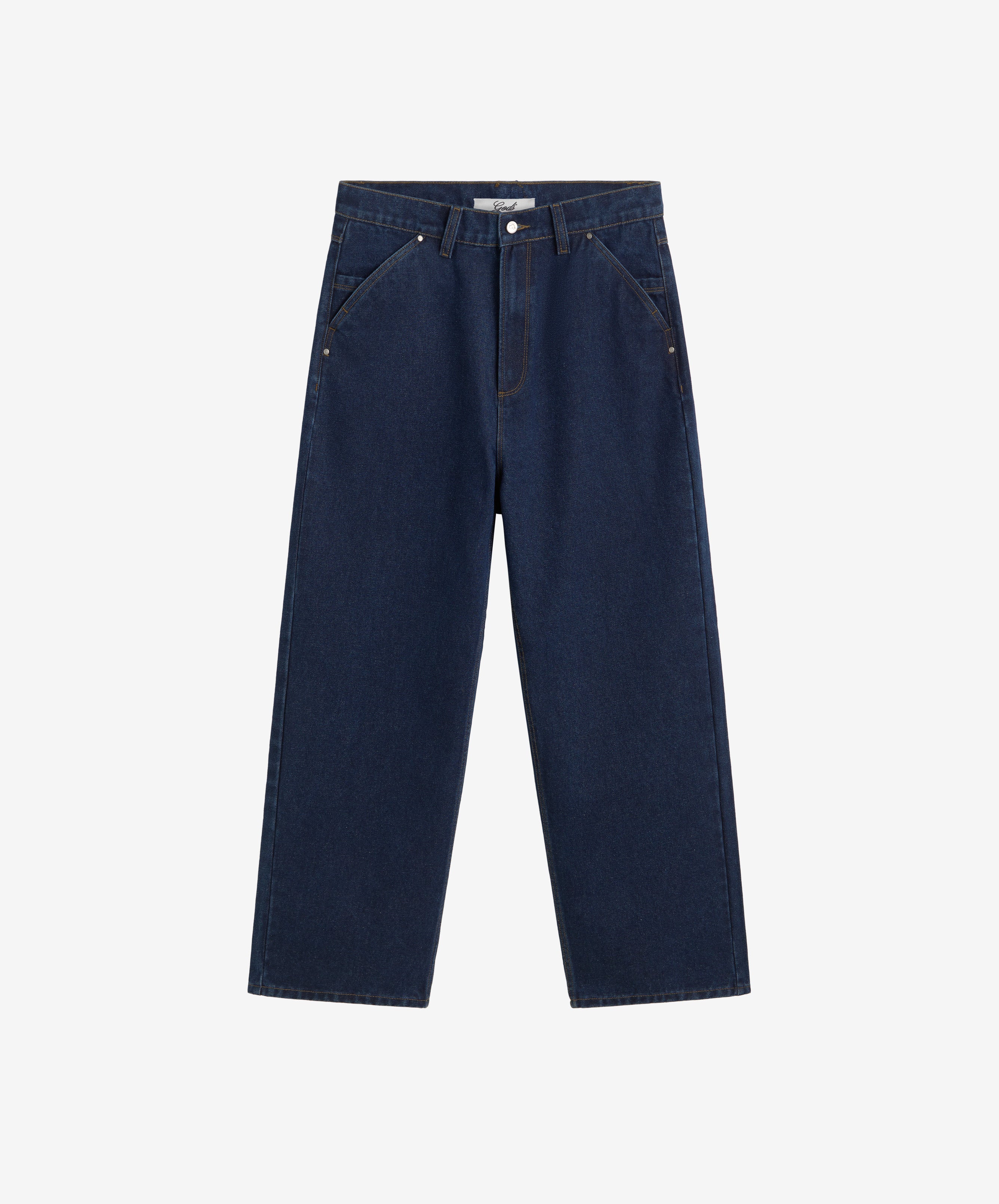 Baggy Denim Jeans Navy