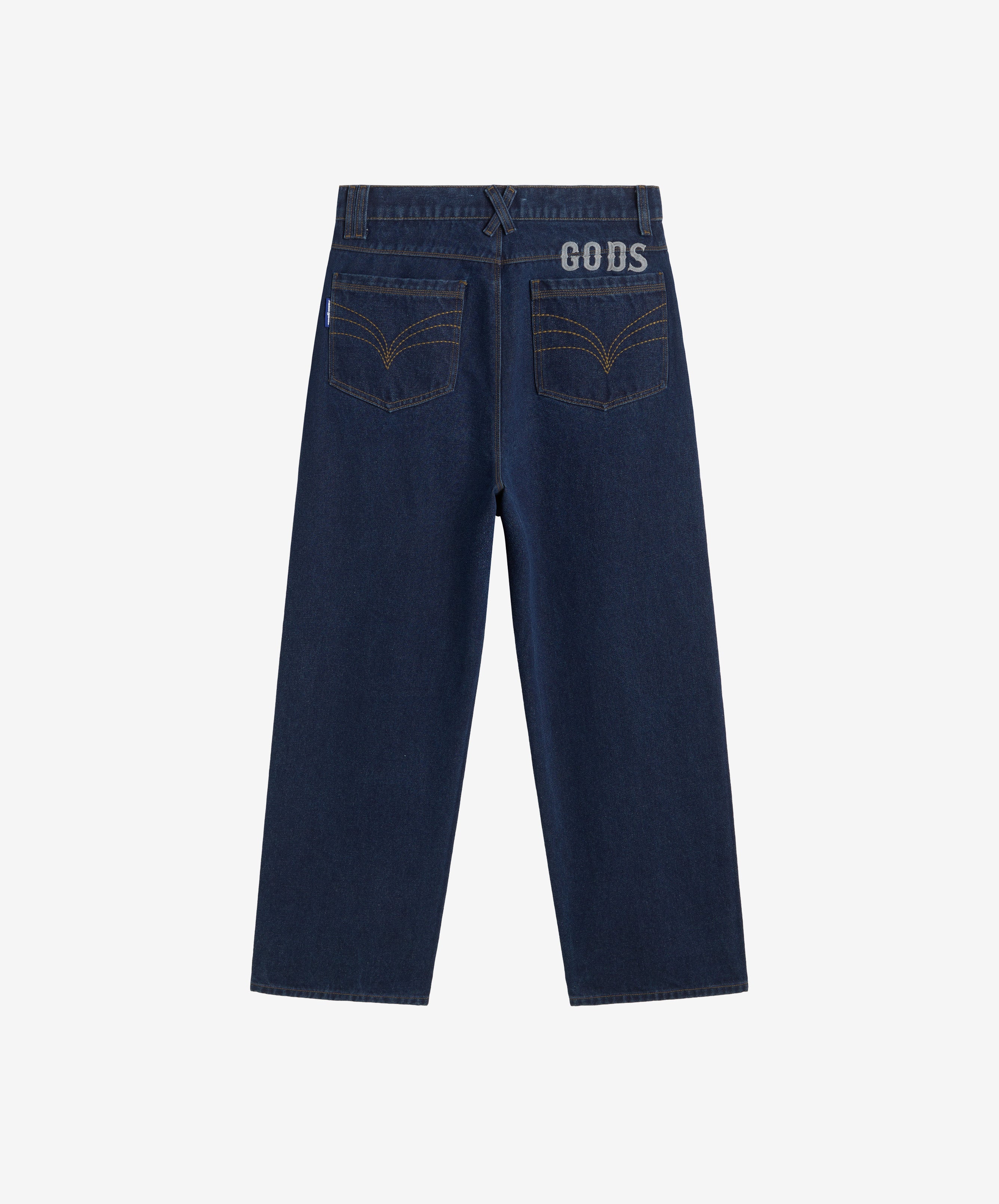 Baggy Denim Jeans Navy
