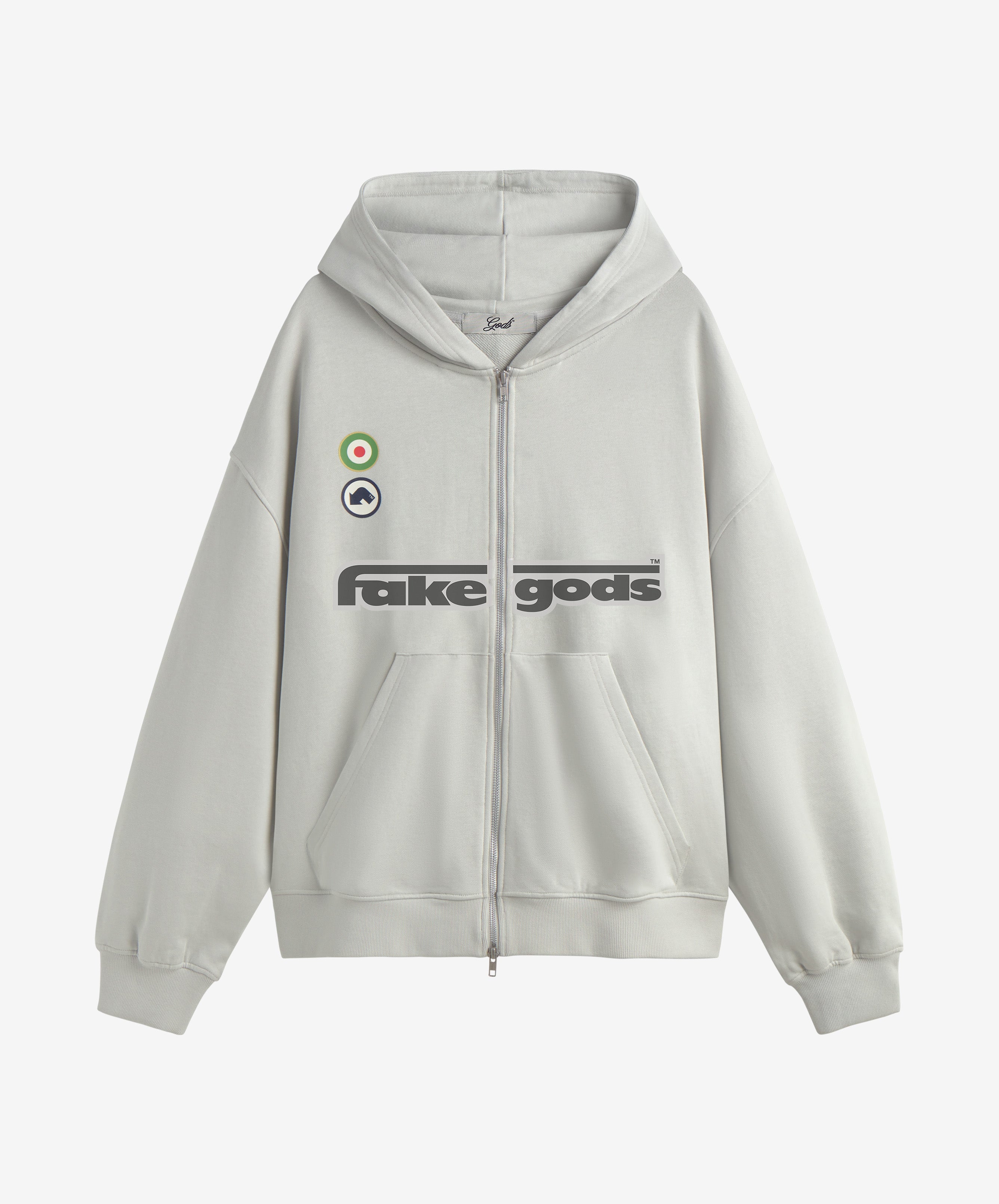 Imperatore Zipper Mid Grey