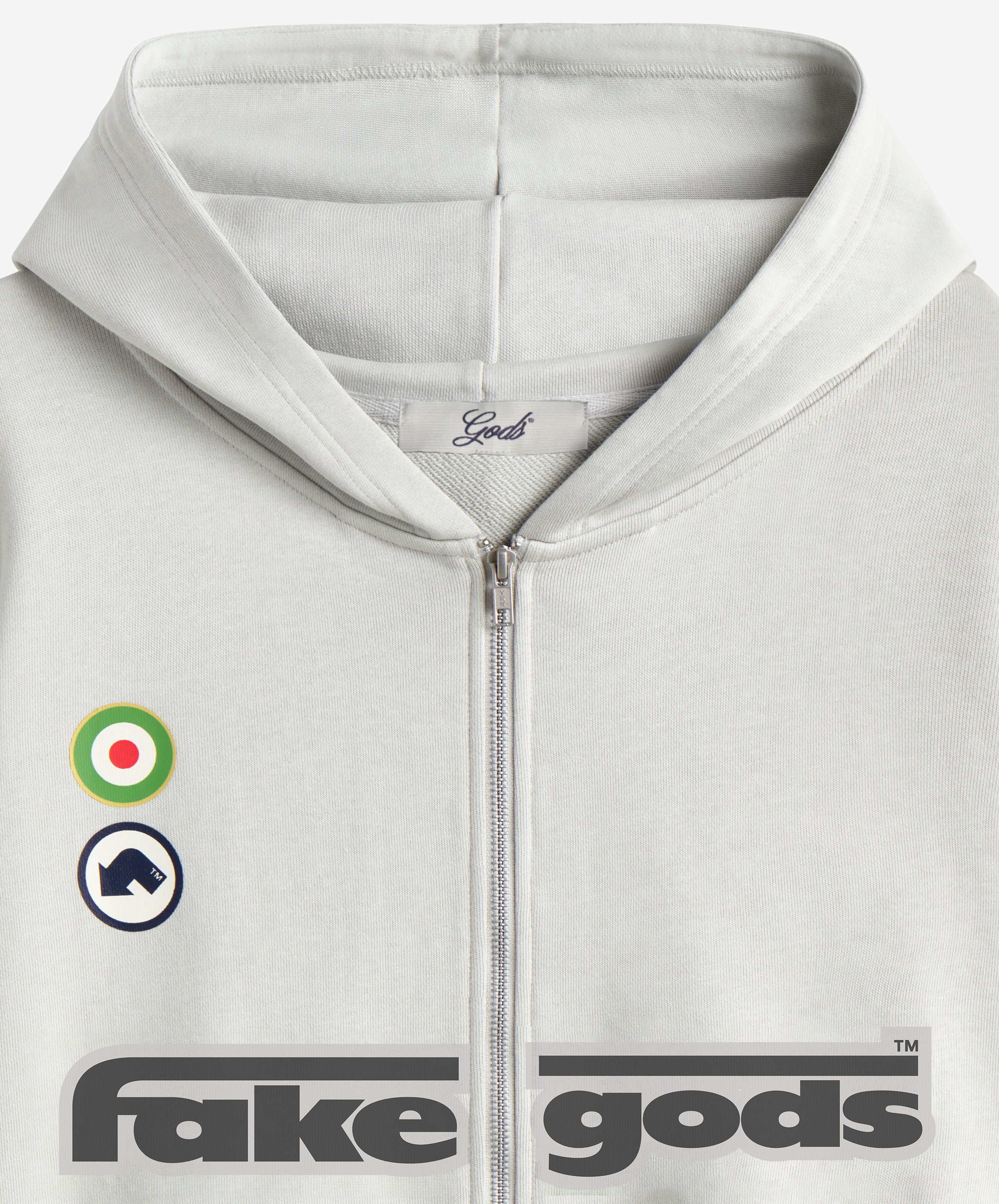 Imperatore Zipper Mid Grey