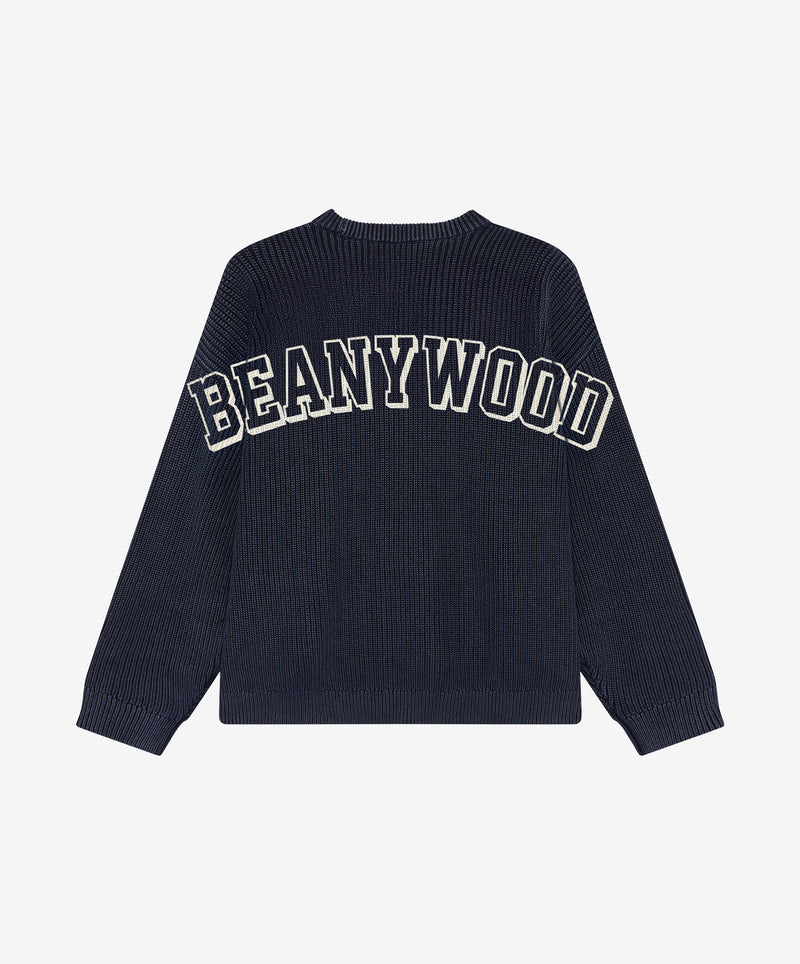 Beanywood Knitted Sweater Navy