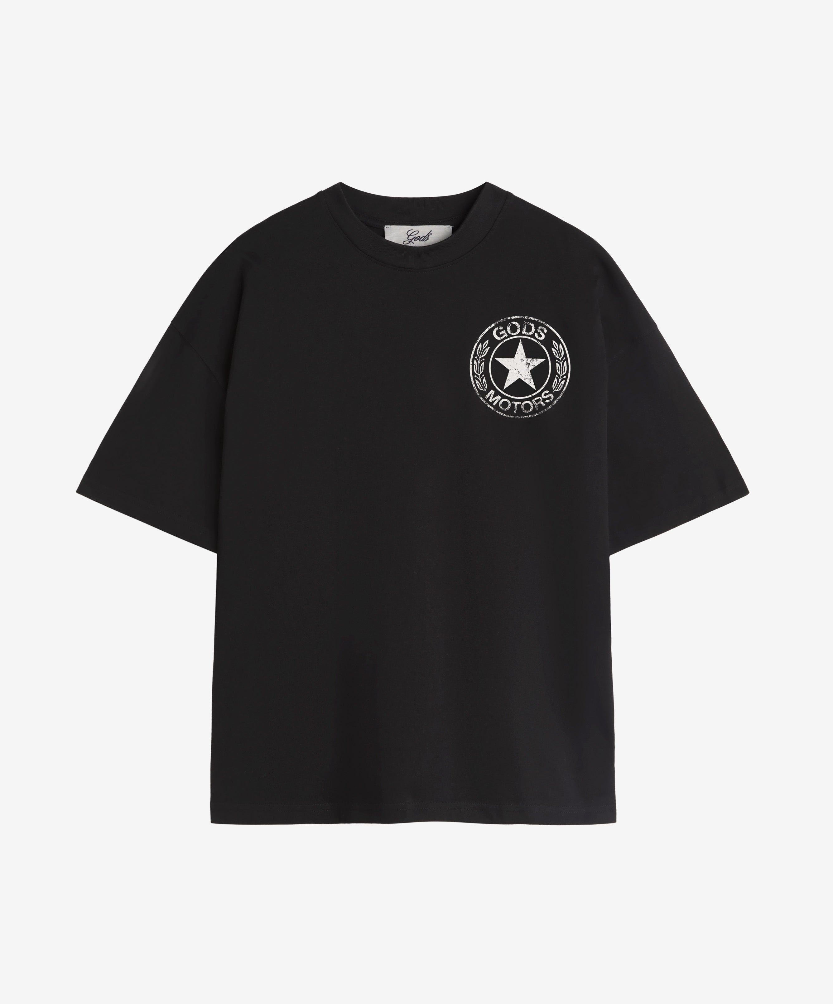 Motor Boxy Tee Black