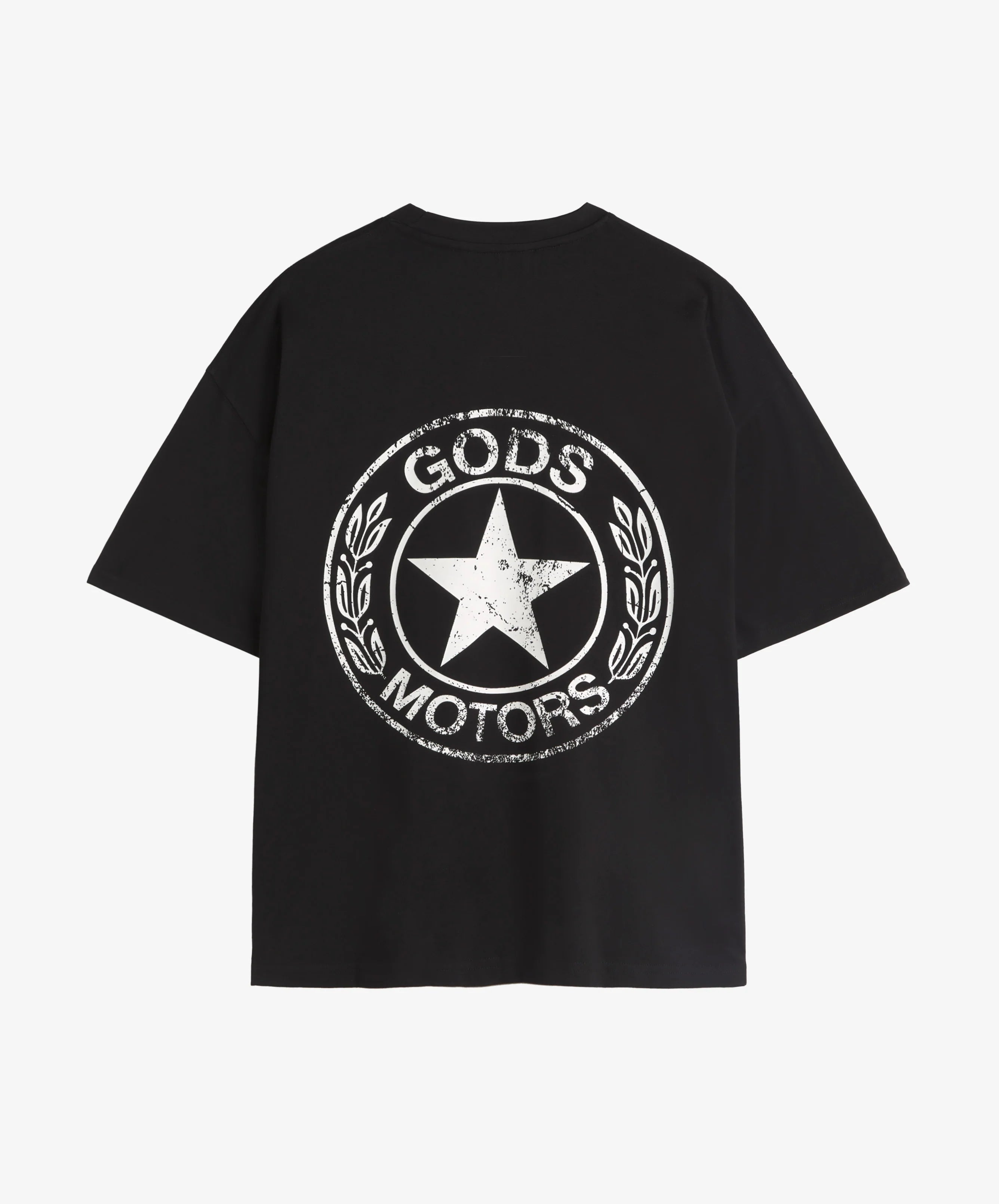 Motor Boxy Tee Black