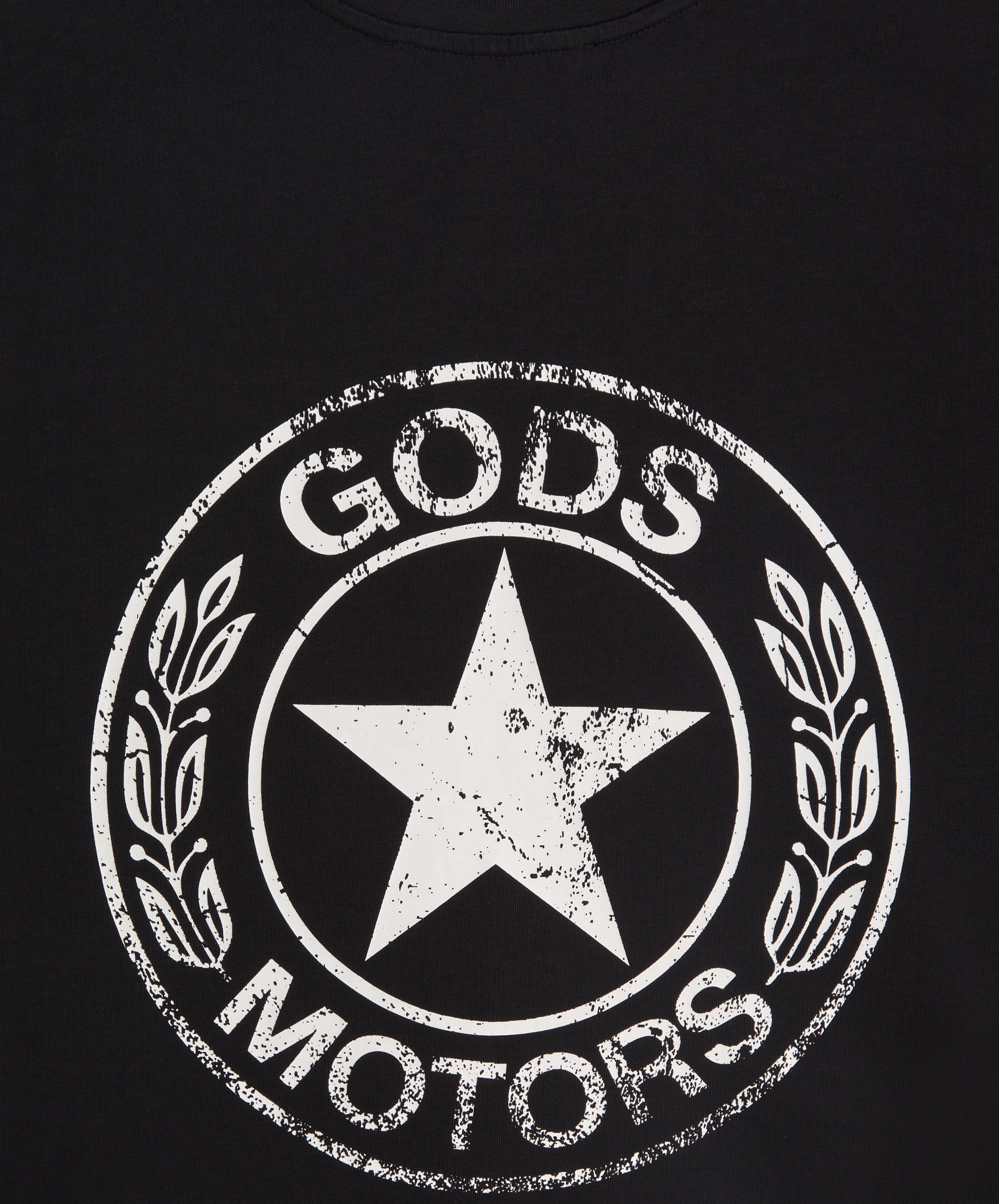 Motor Boxy Tee Black