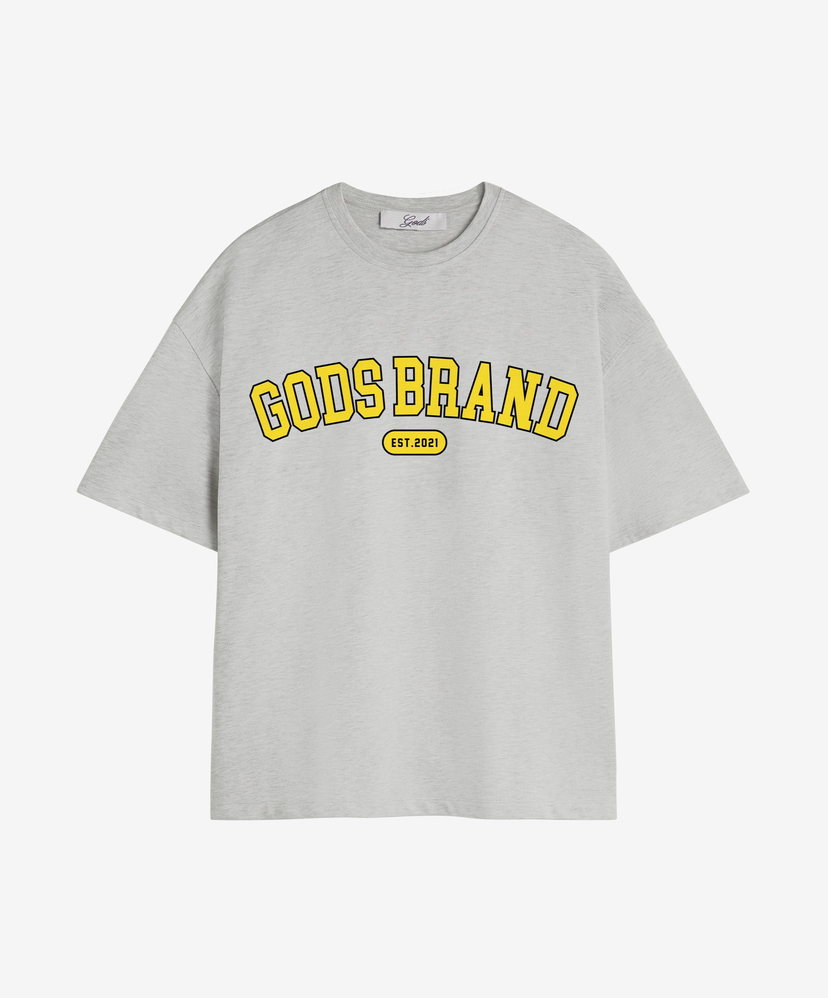 Godsbrand Boxy Tee Light Grey