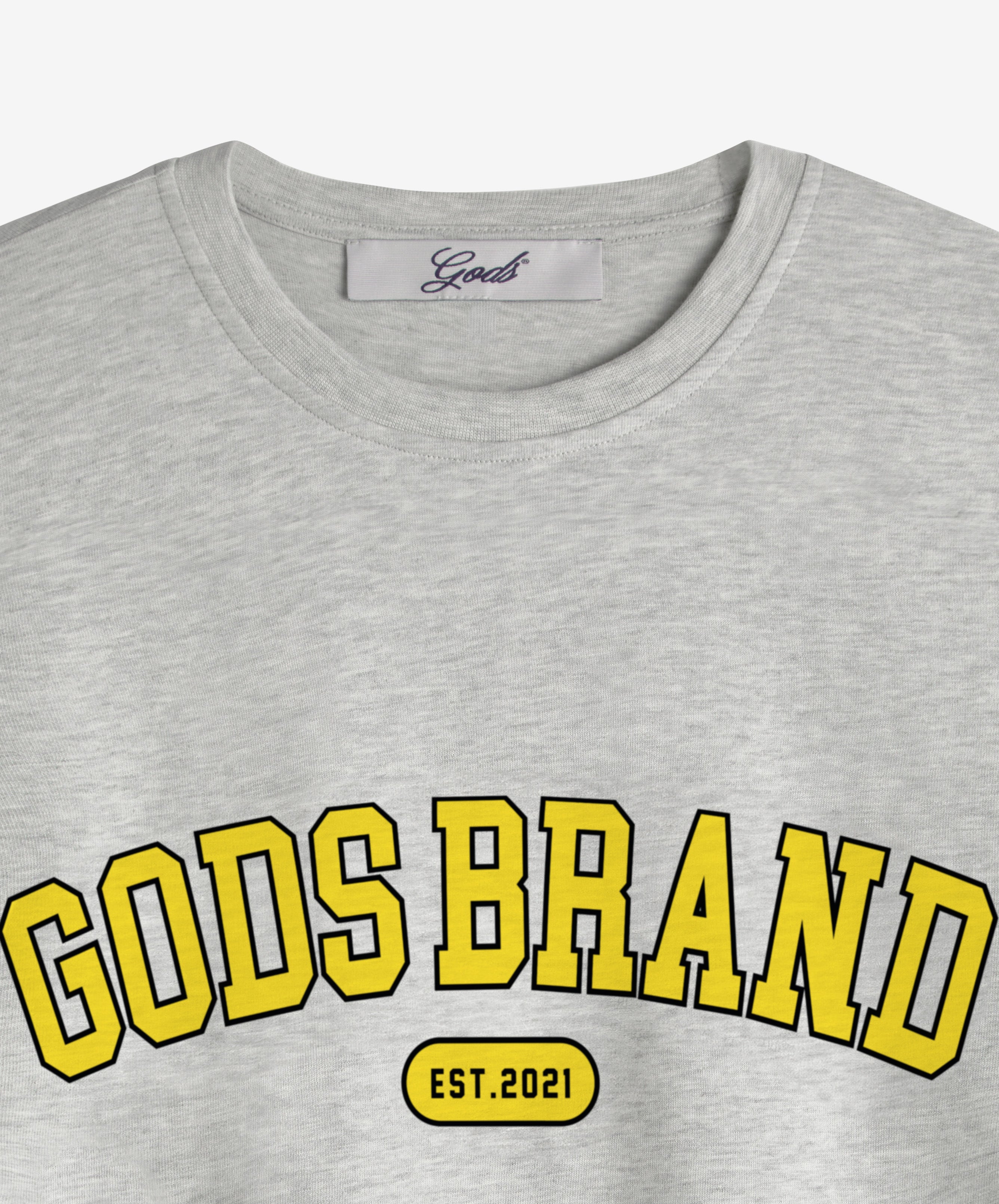 Godsbrand Boxy Tee Light Grey