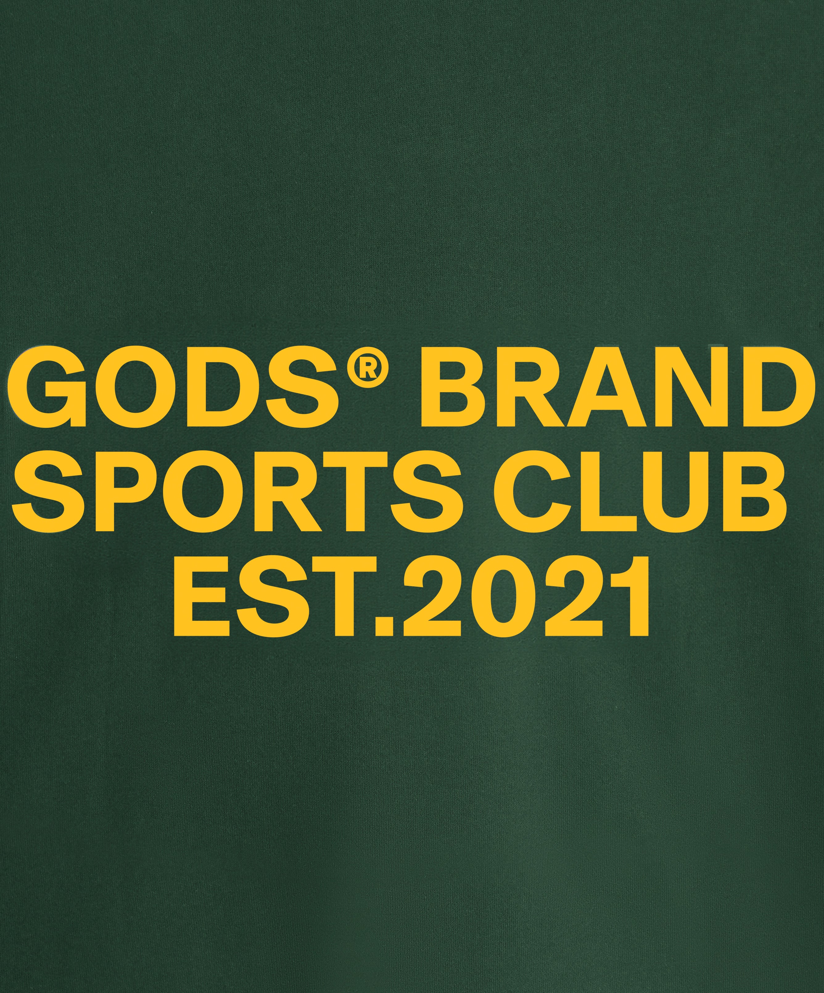 Gods® Brand Sports Club Hoodie Green