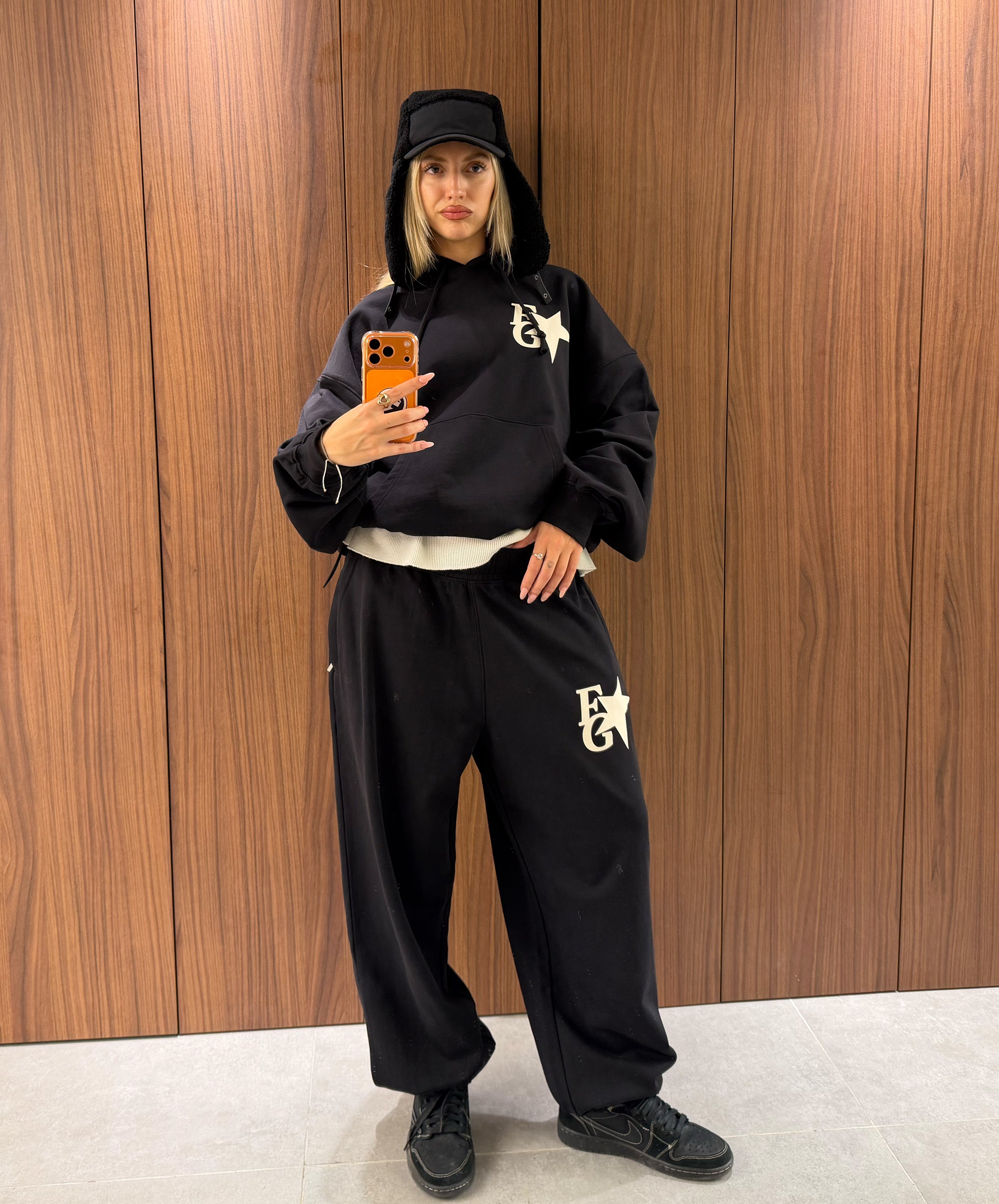 A New Star Hoodie Black