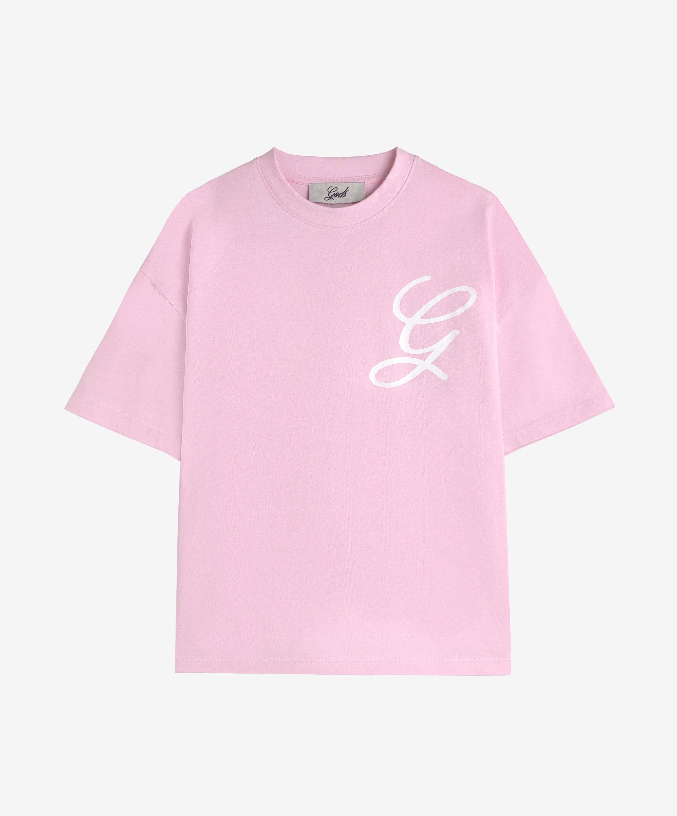 Love Script Boxy Tee Rose