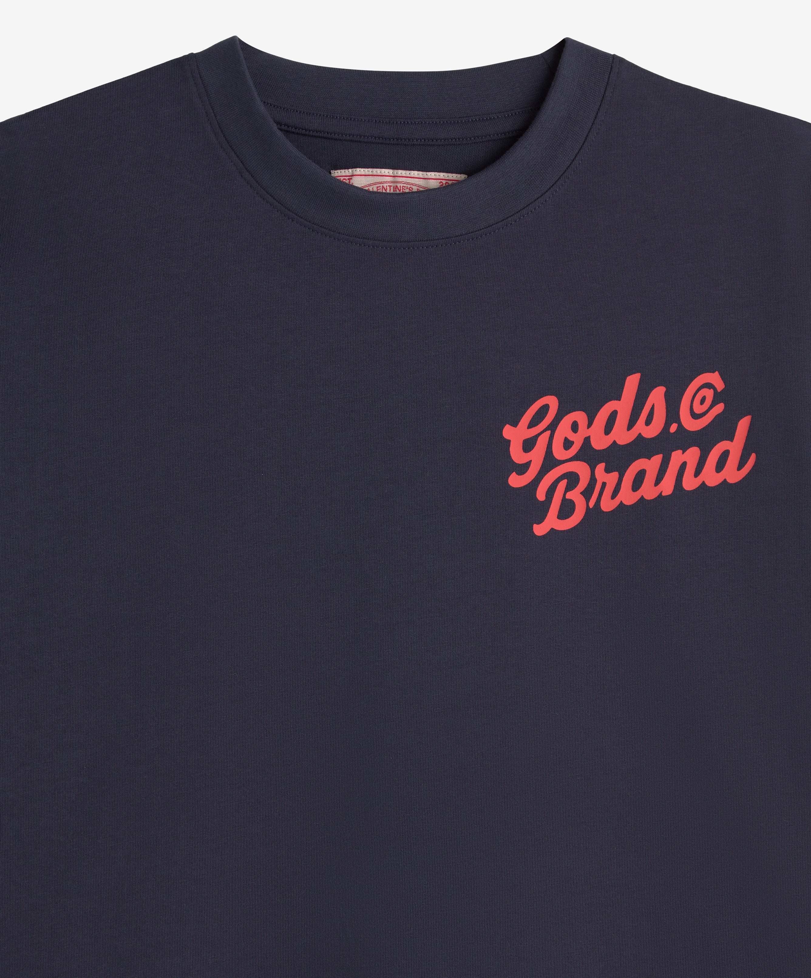 Gods Of Love Tee Navy