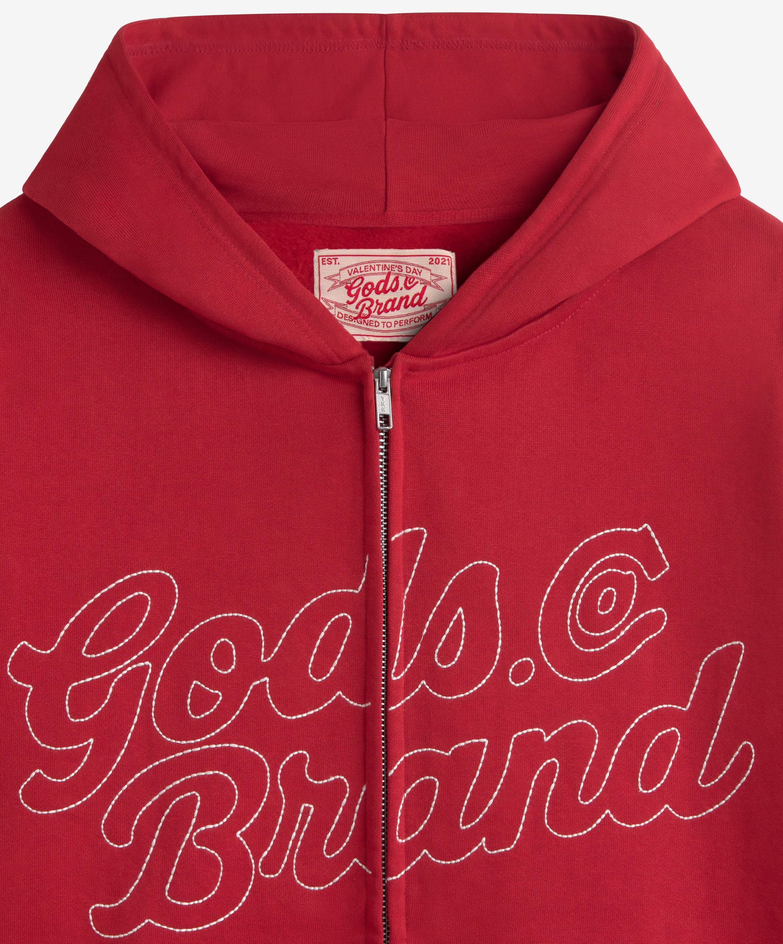 True Love Zipper Red