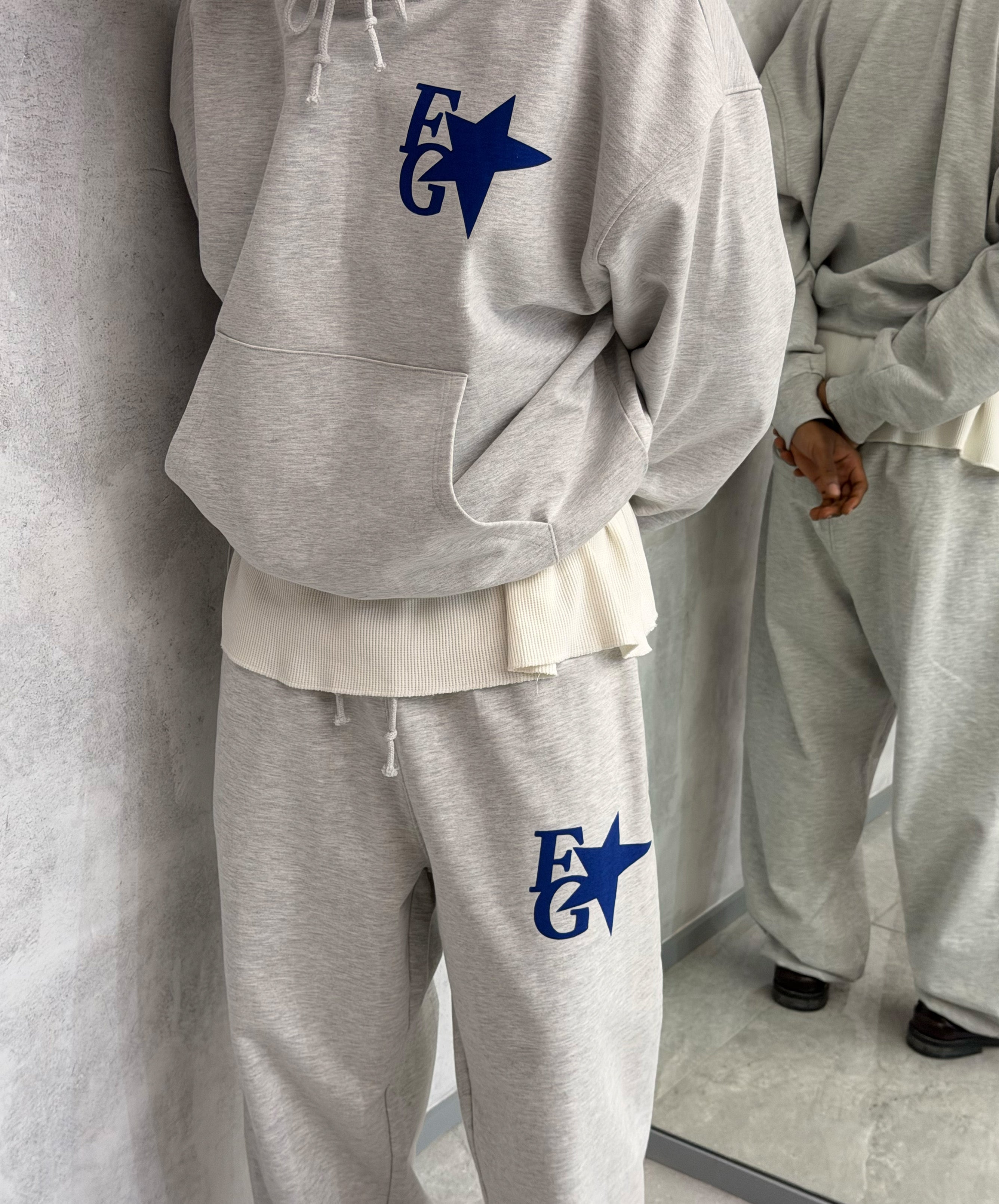 A New Star Hoodie Light Grey