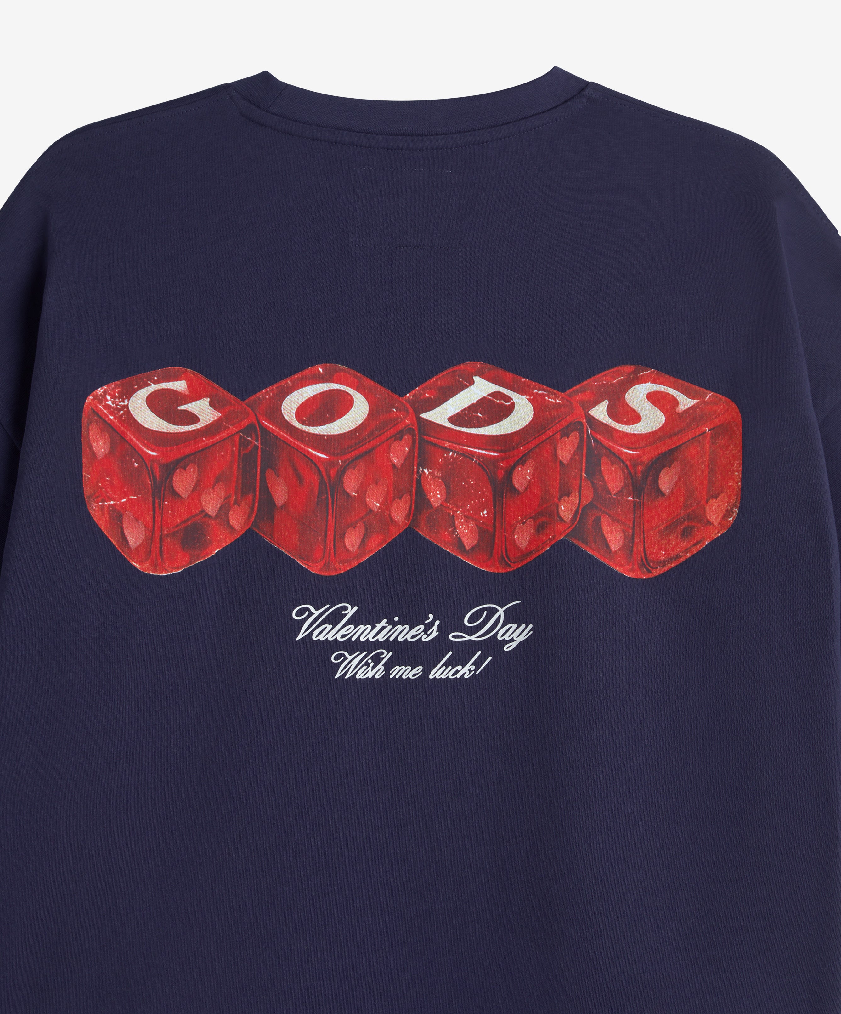 Red Dice Tee Navy