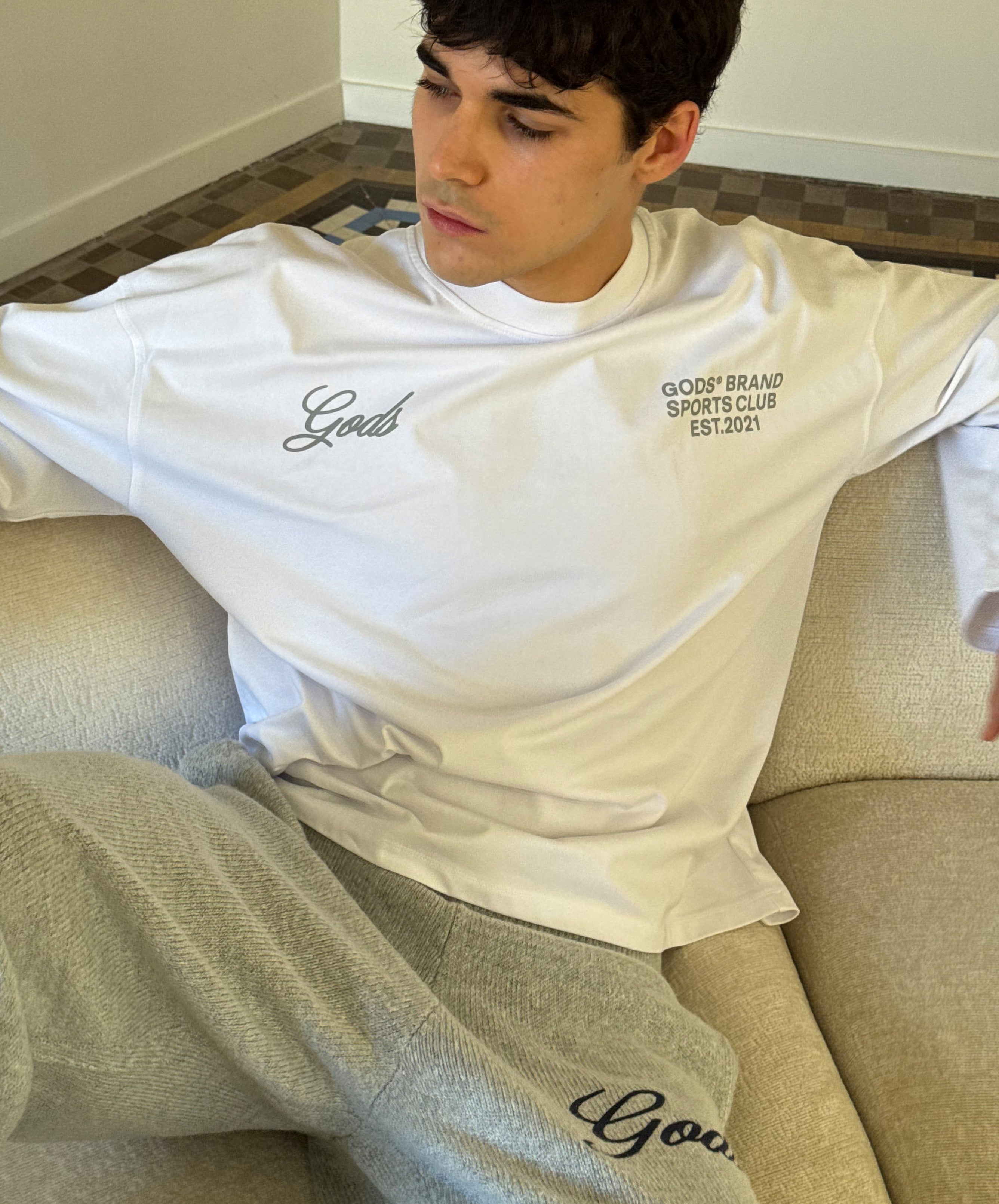 Sports Club Longsleeve White