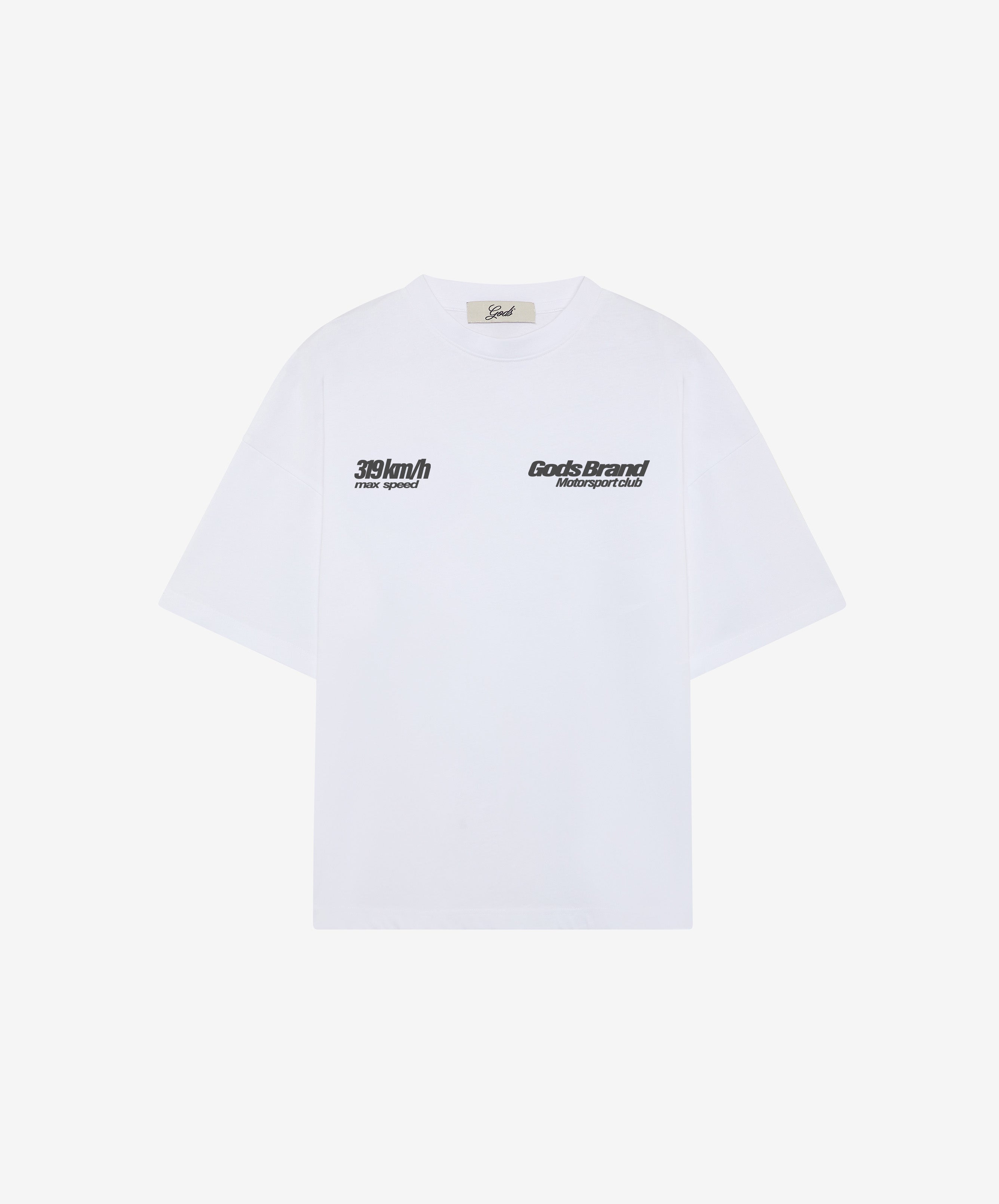 Racing Tee White