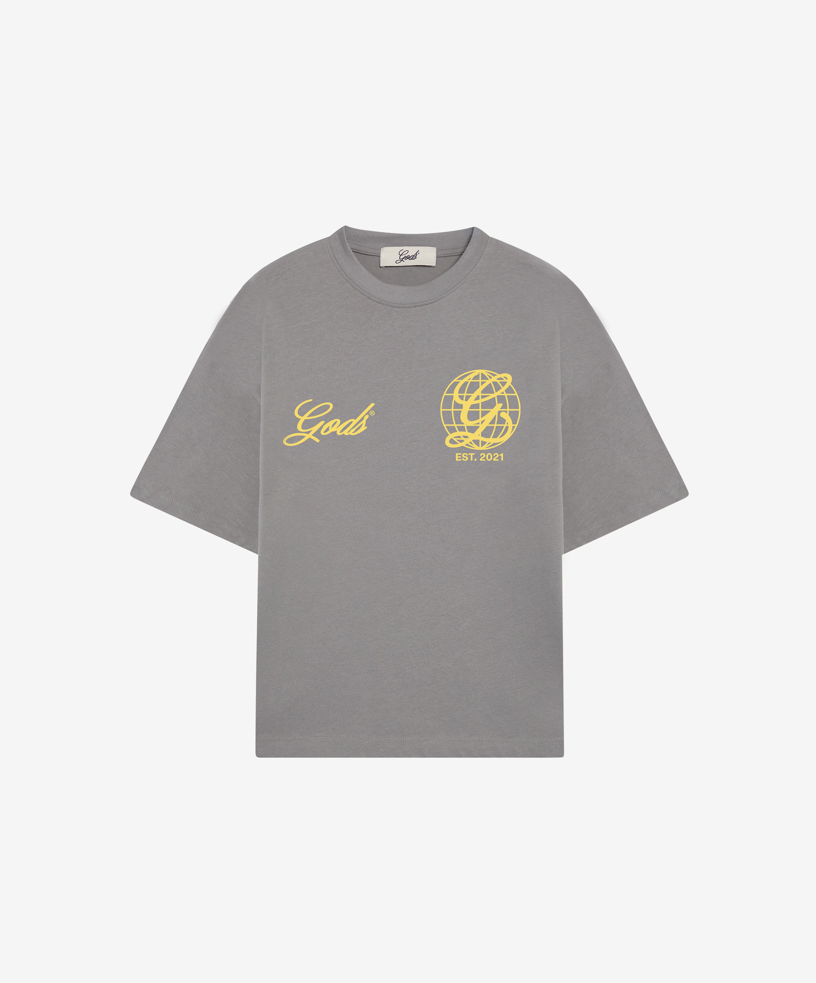 Globe Tee Grey