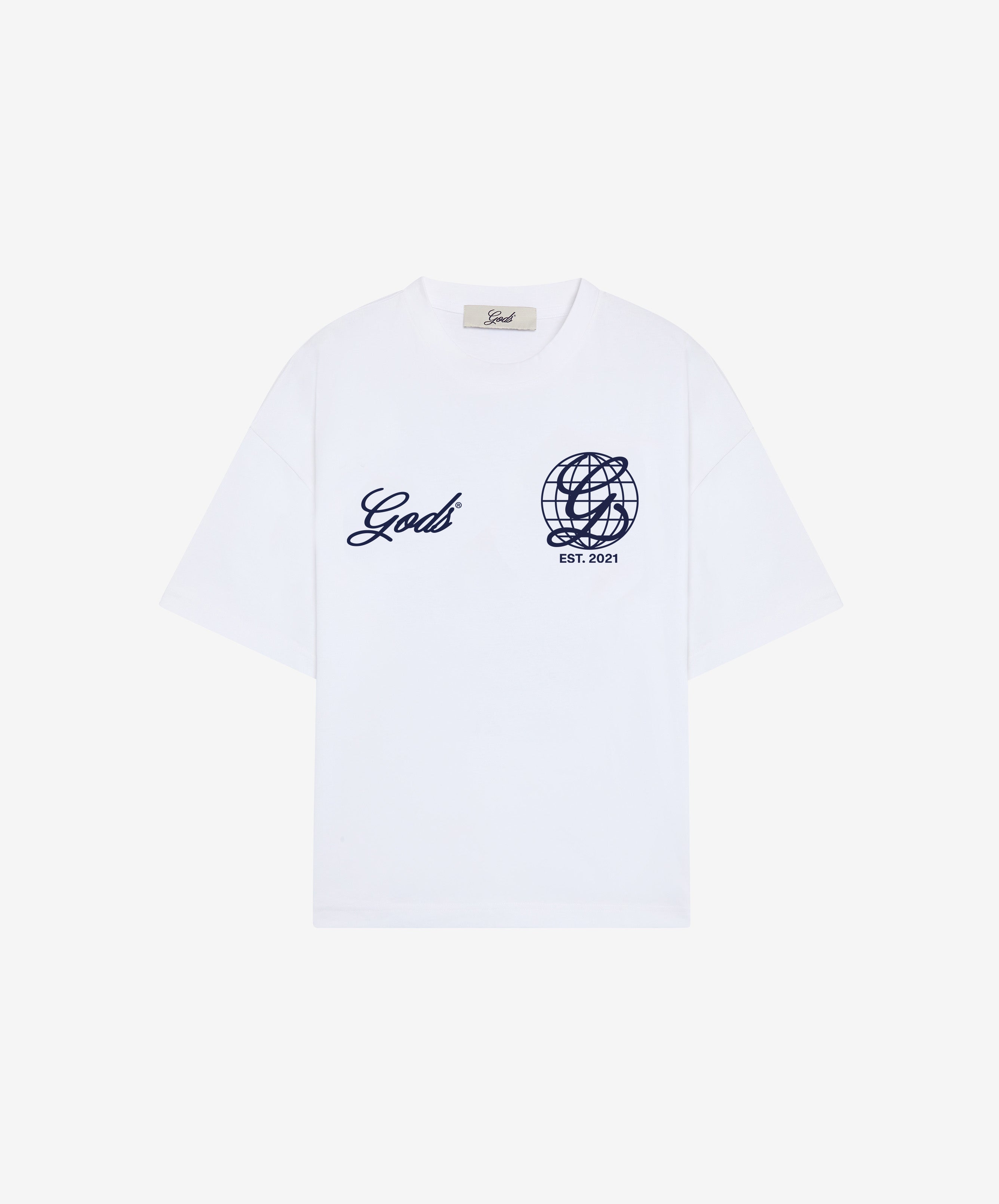Globe Tee White