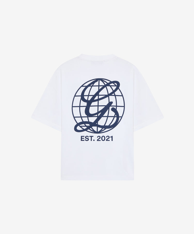 Globe Tee White