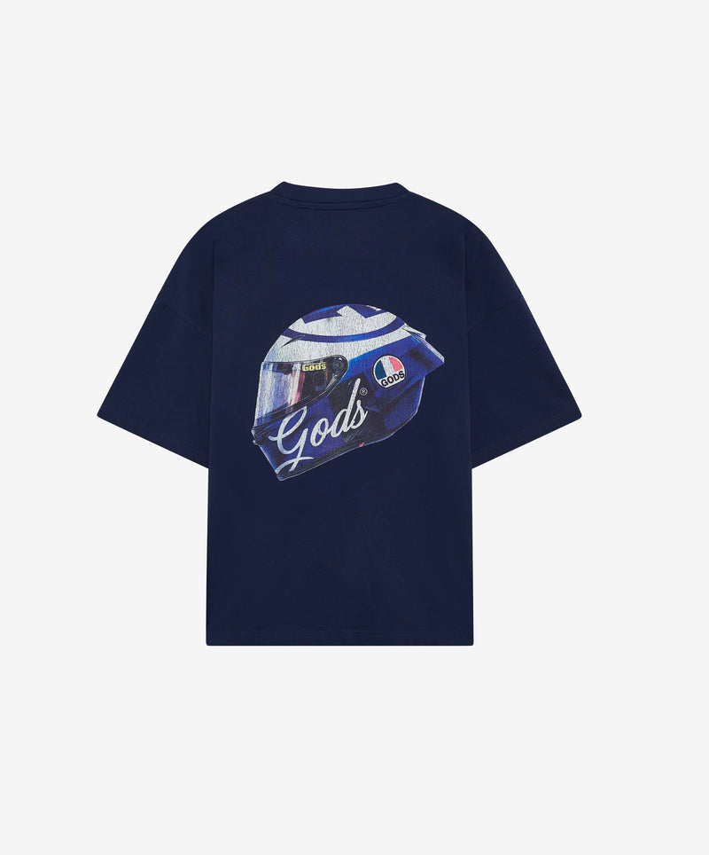 Helmet Tee Navy
